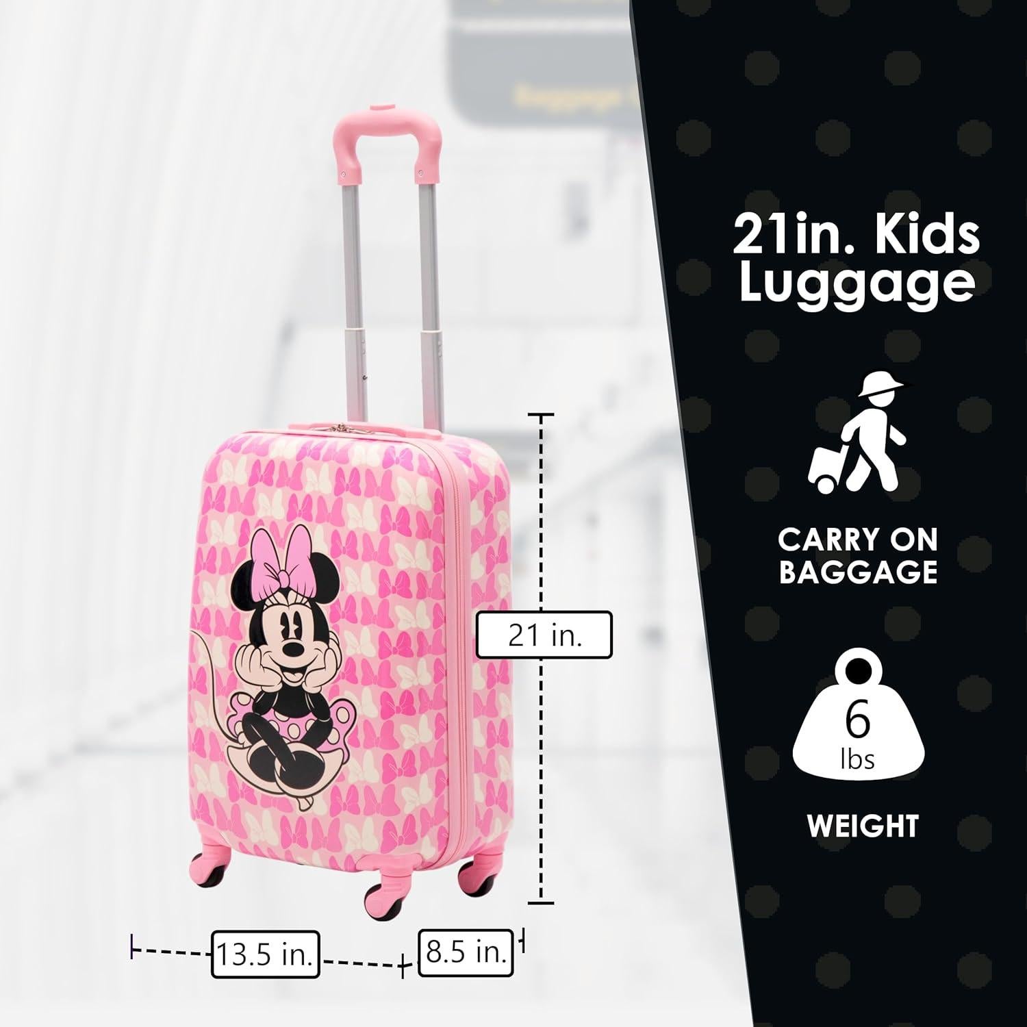 Maleta de Mano Rígida FUL Disney Minnie Mouse 52 cm Rosa