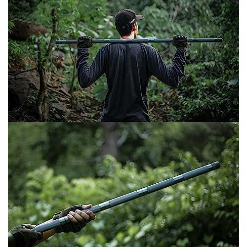 Bastón Táctico Plegable Prime Adventure G11 15 en 1 139 cm