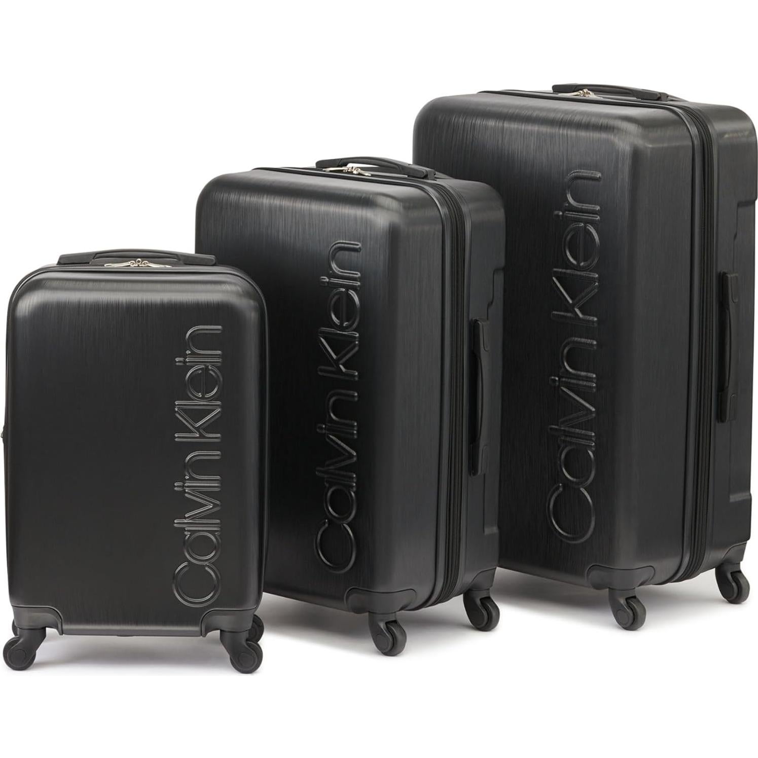 Maleta de Mano Dura Calvin Klein Mediana Negra 37L