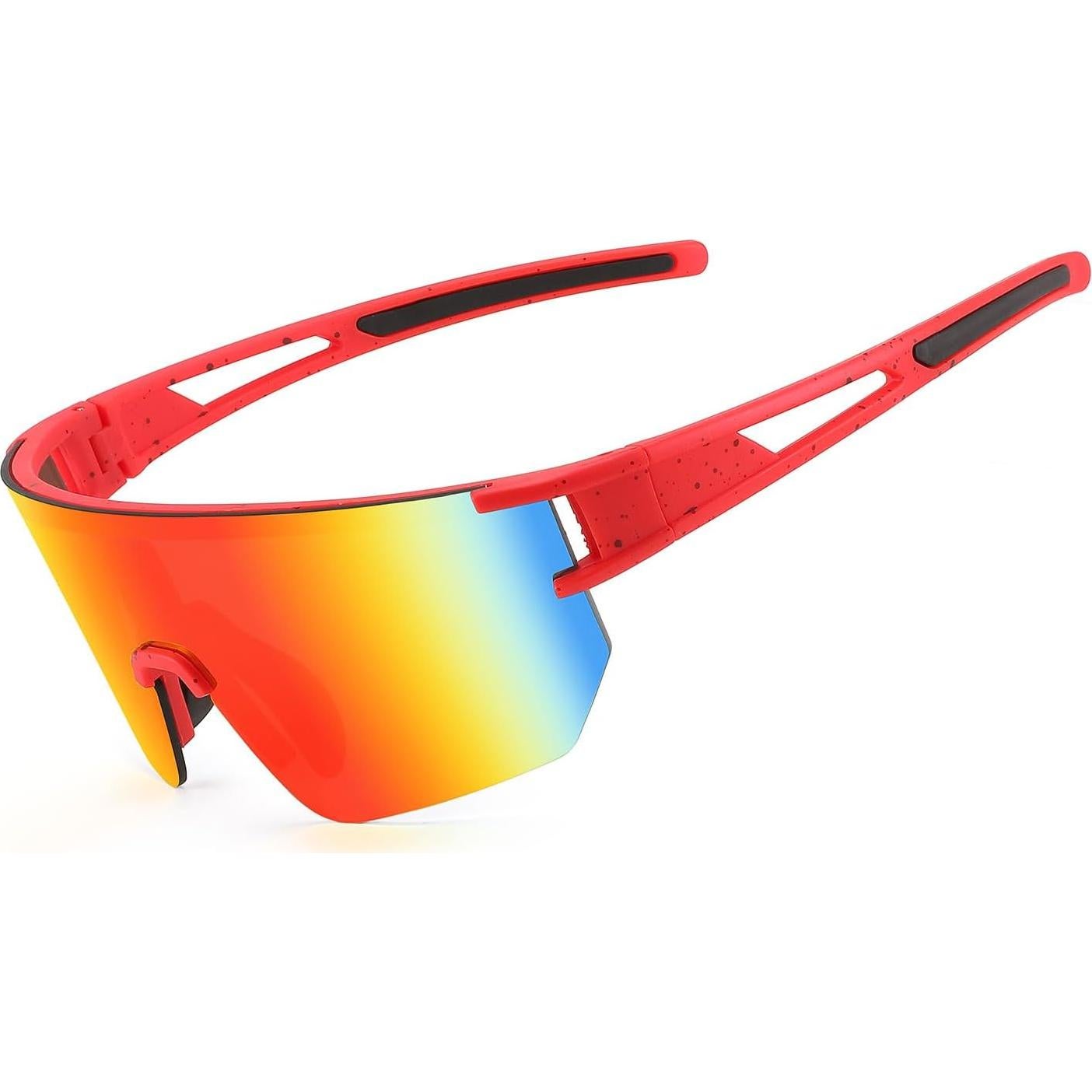 Gafas de Ciclismo WANWAN UV400 Espejadas Adulto Unisex