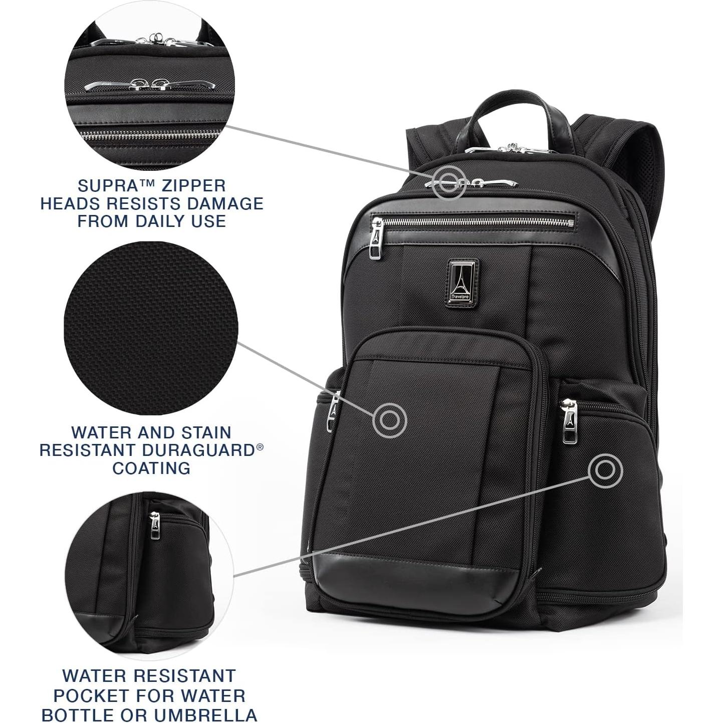 Mochila de Negocios Travelpro Platinum Elite 17.5" Negro