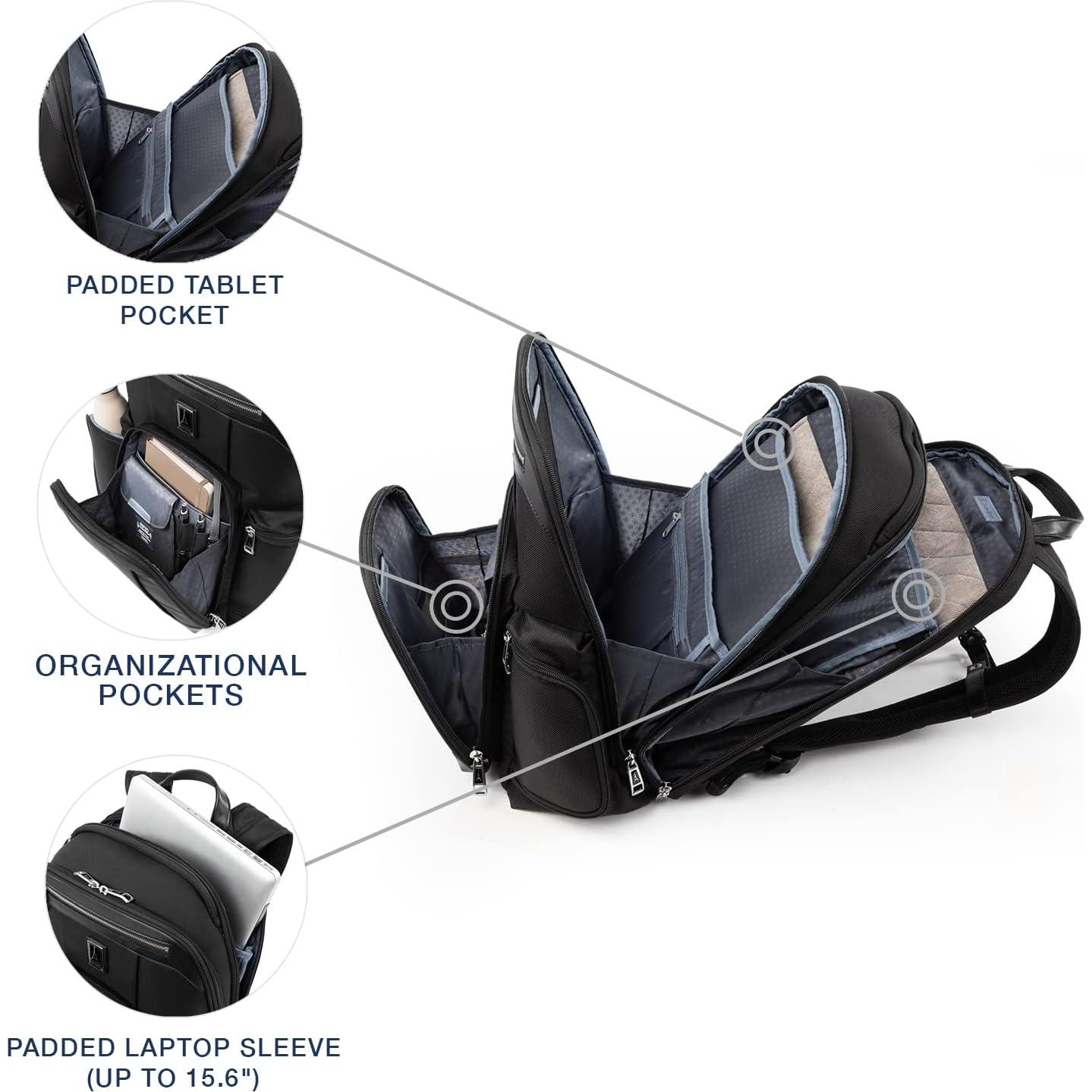 Mochila de Negocios Travelpro Platinum Elite 17.5" Negro