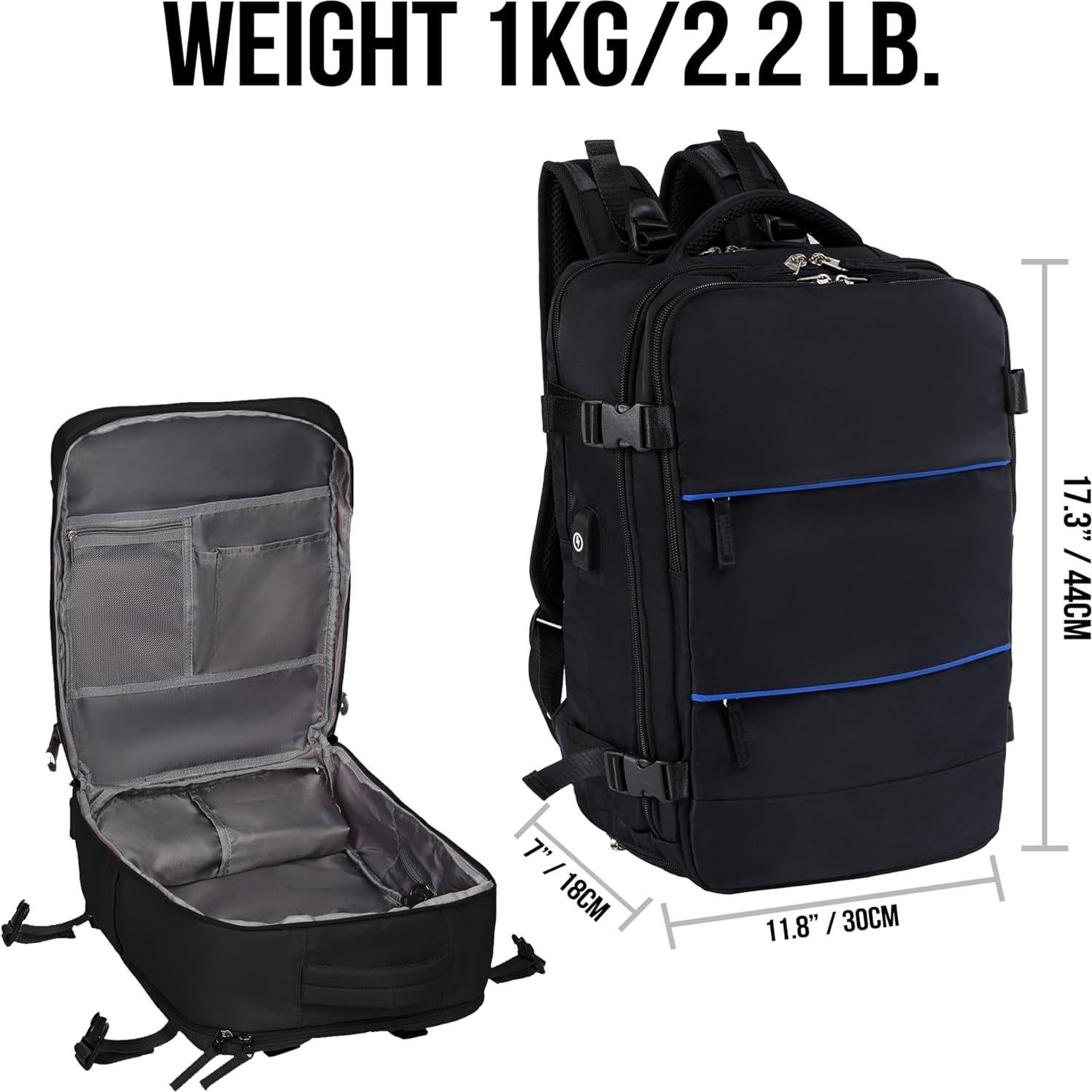 Mochila Multifuncional ZOGNER para Laptop 43.18 cm - 23.75 L