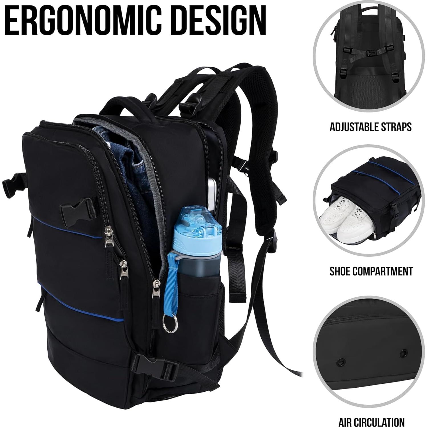 Mochila Multifuncional ZOGNER para Laptop 43.18 cm - 23.75 L
