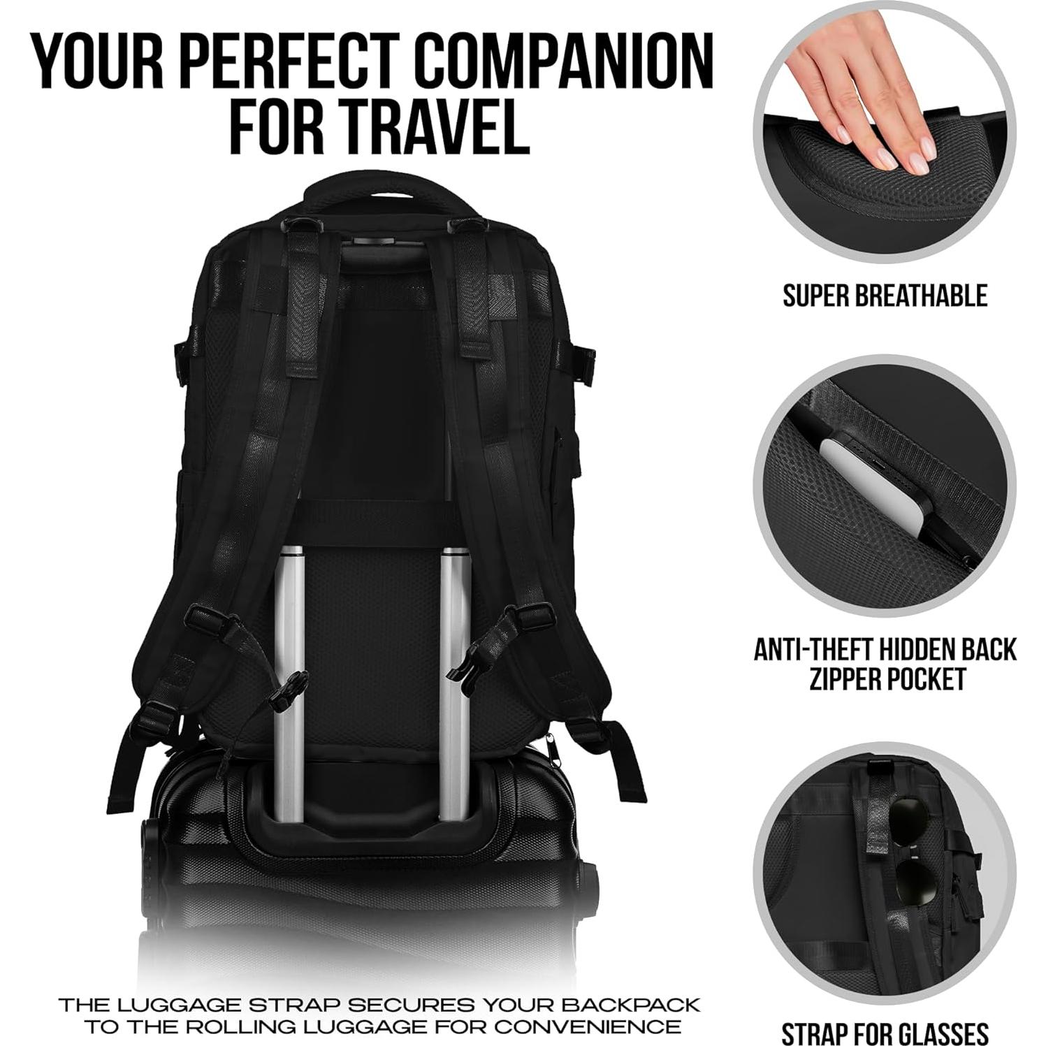 Mochila Multifuncional ZOGNER para Laptop 43.18 cm - 23.75 L