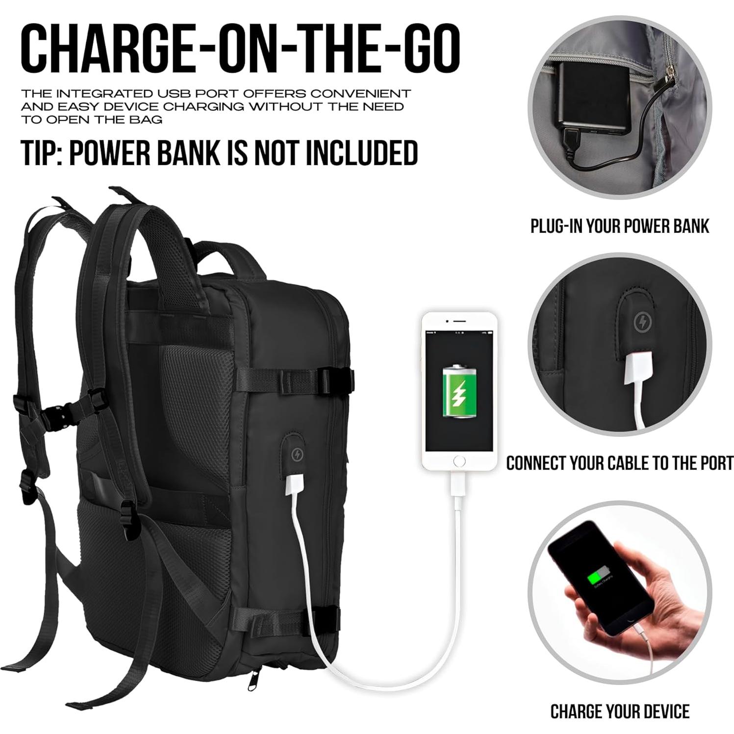 Mochila Multifuncional ZOGNER para Laptop 43.18 cm - 23.75 L