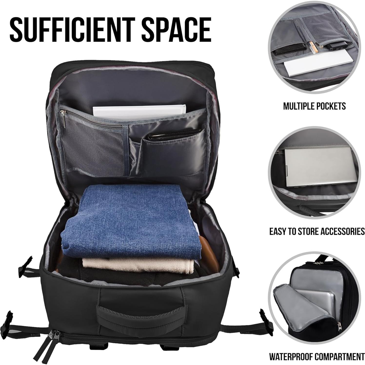 Mochila Multifuncional ZOGNER para Laptop 43.18 cm - 23.75 L