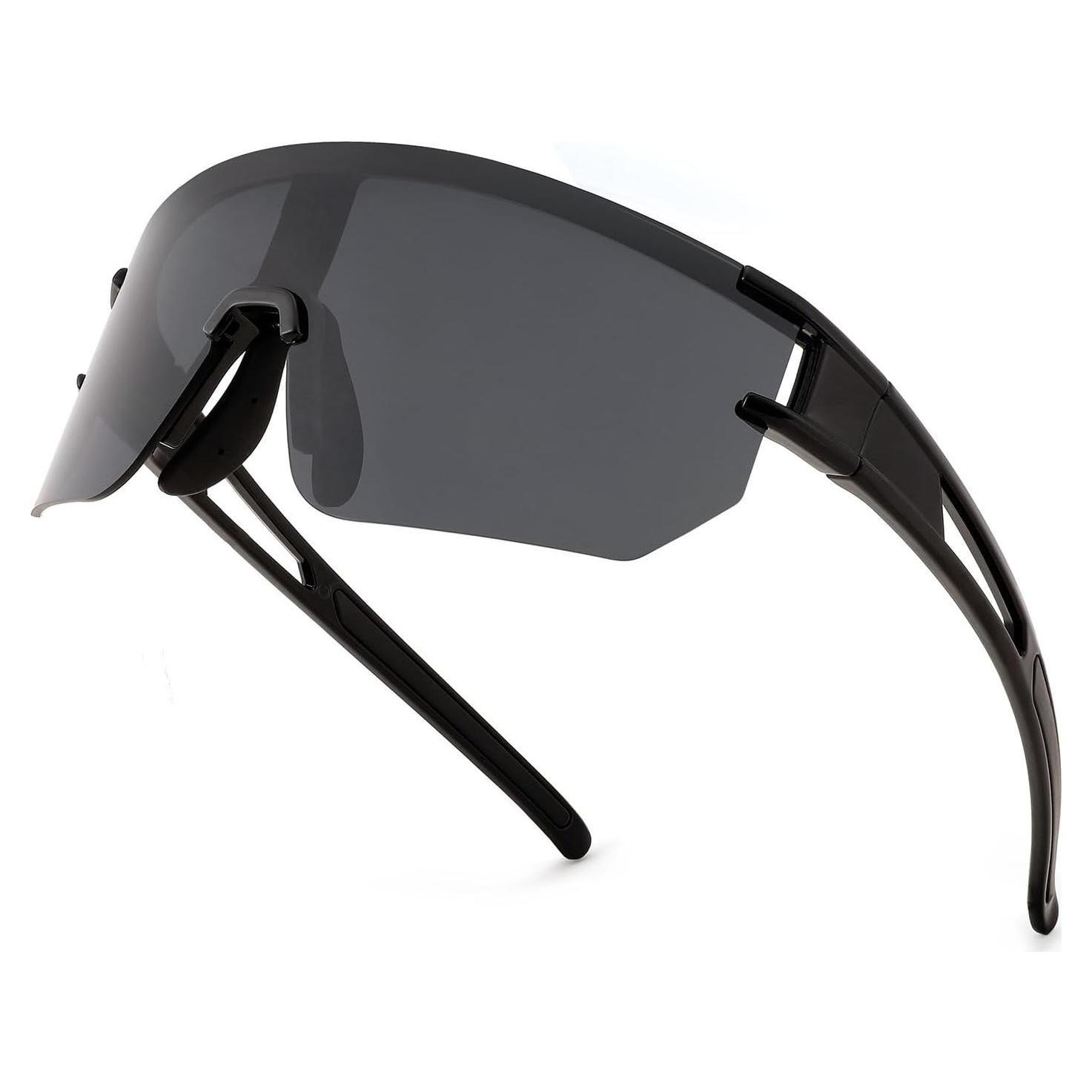Gafas de Ciclismo WANWAN UV400 Lentes Espejados Grises