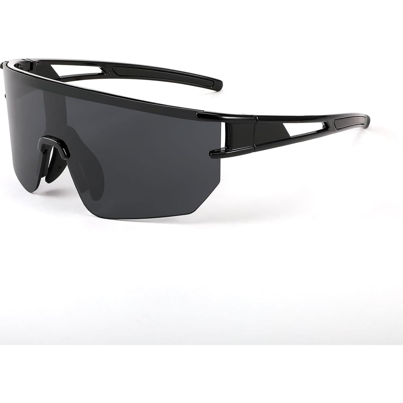 Gafas de Ciclismo WANWAN UV400 Lentes Espejados Grises