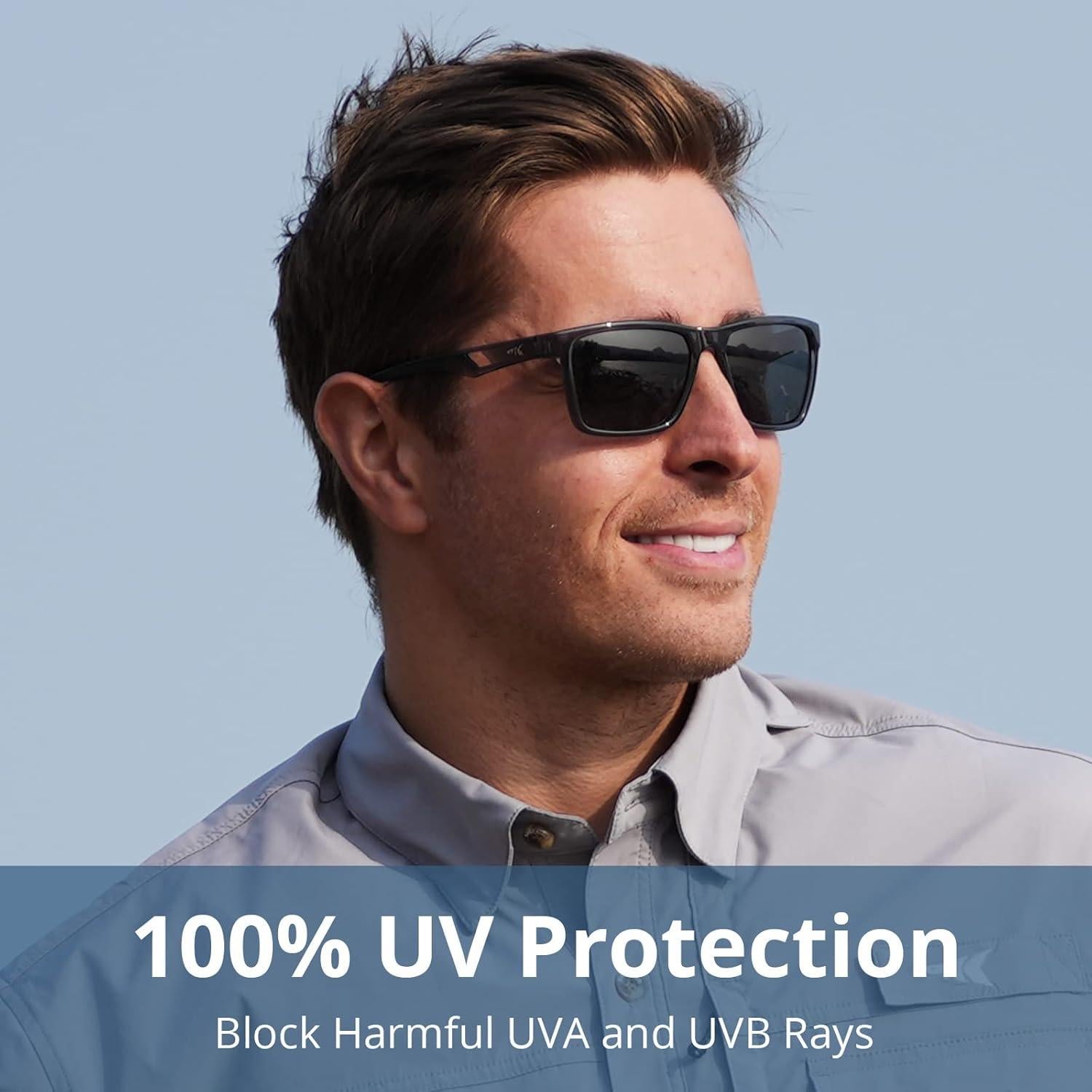 KastKing Gafas de Sol Polarizadas UV para Hombres y Mujeres