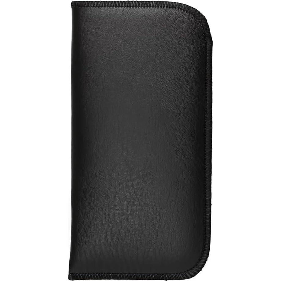 Funda para Gafas Calabria Soft | Cuero Sintético | Negro