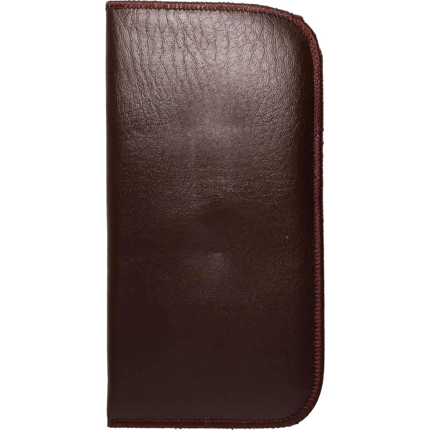 Funda Vertical para Gafas Calabria Soft Slip-In Marrón