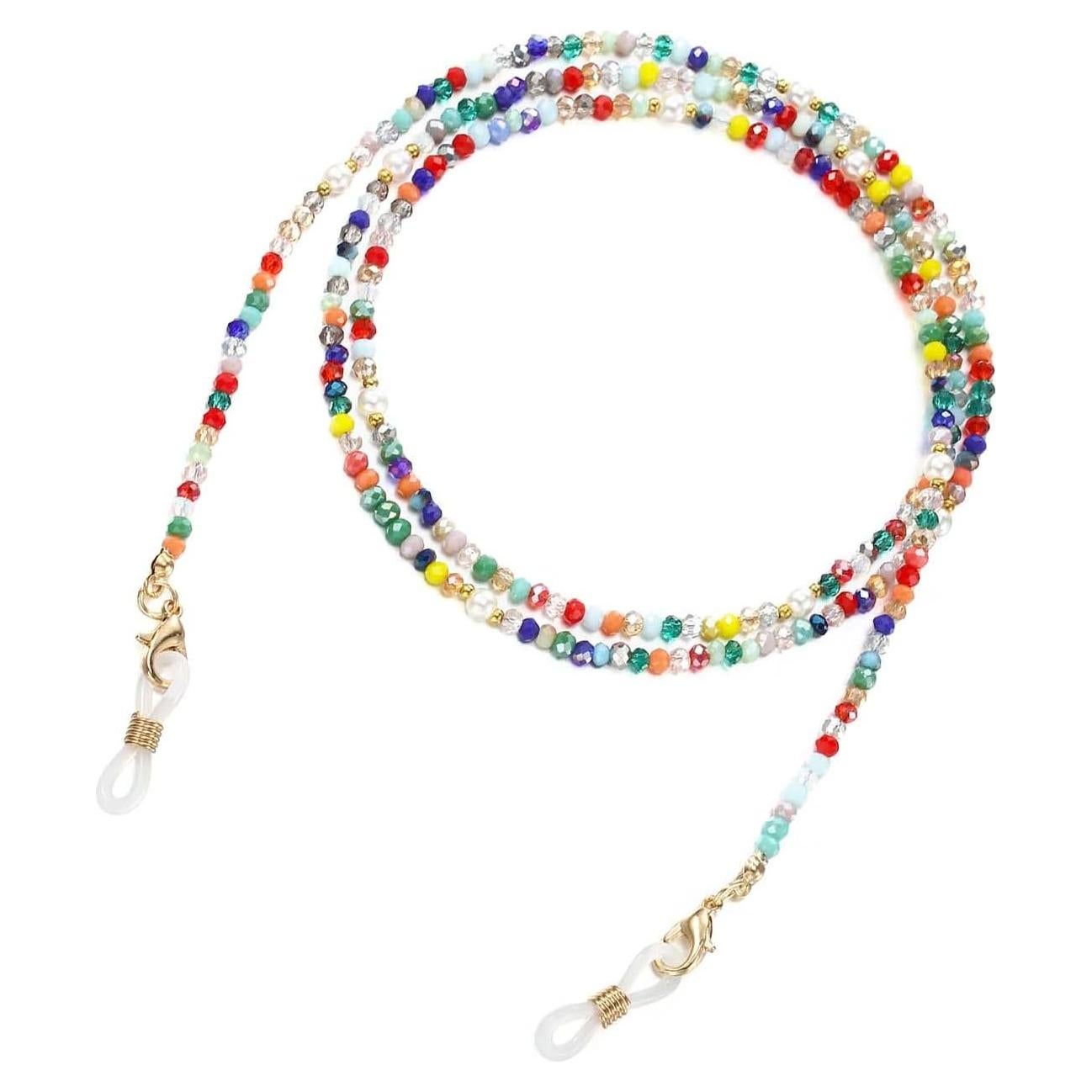 Cadena para Gafas Malvadas - 76 cm - Diseño Arcoíris