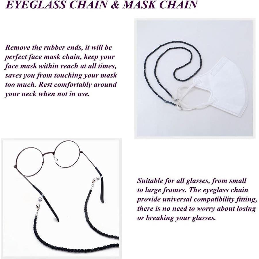 Cadena de Gafas KAI 70cm Perlas de Moda para Mujeres