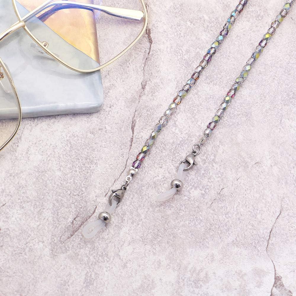 Cadena de Gafas KAI Top 70cm Perlas Coloridas Ajustable