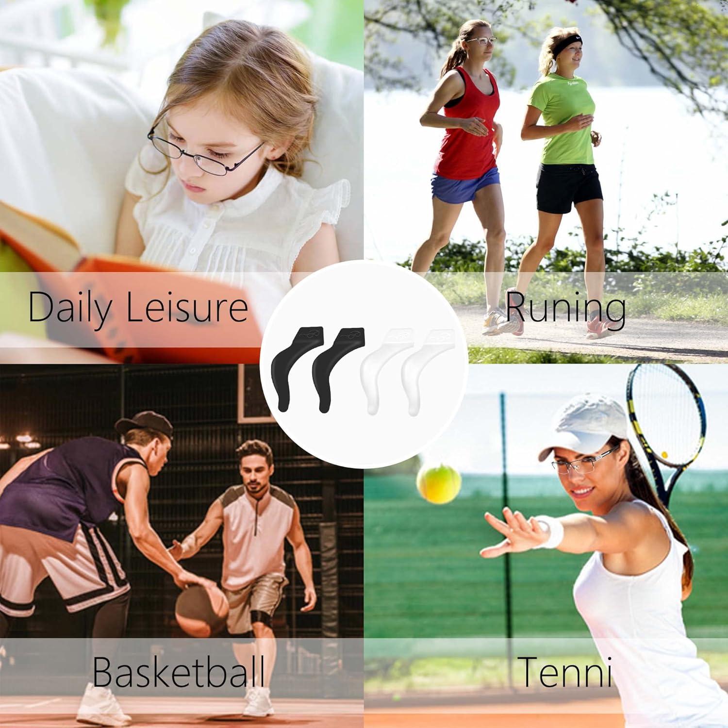 6 Pares Sujetadores Gafas SooGree Gancho Silicona Grande