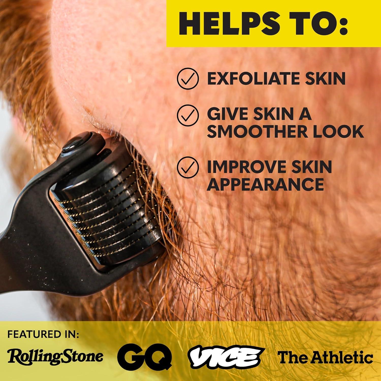 Kit Crecimiento Barba The Beard Club - Rodillo, Aceite, Champú