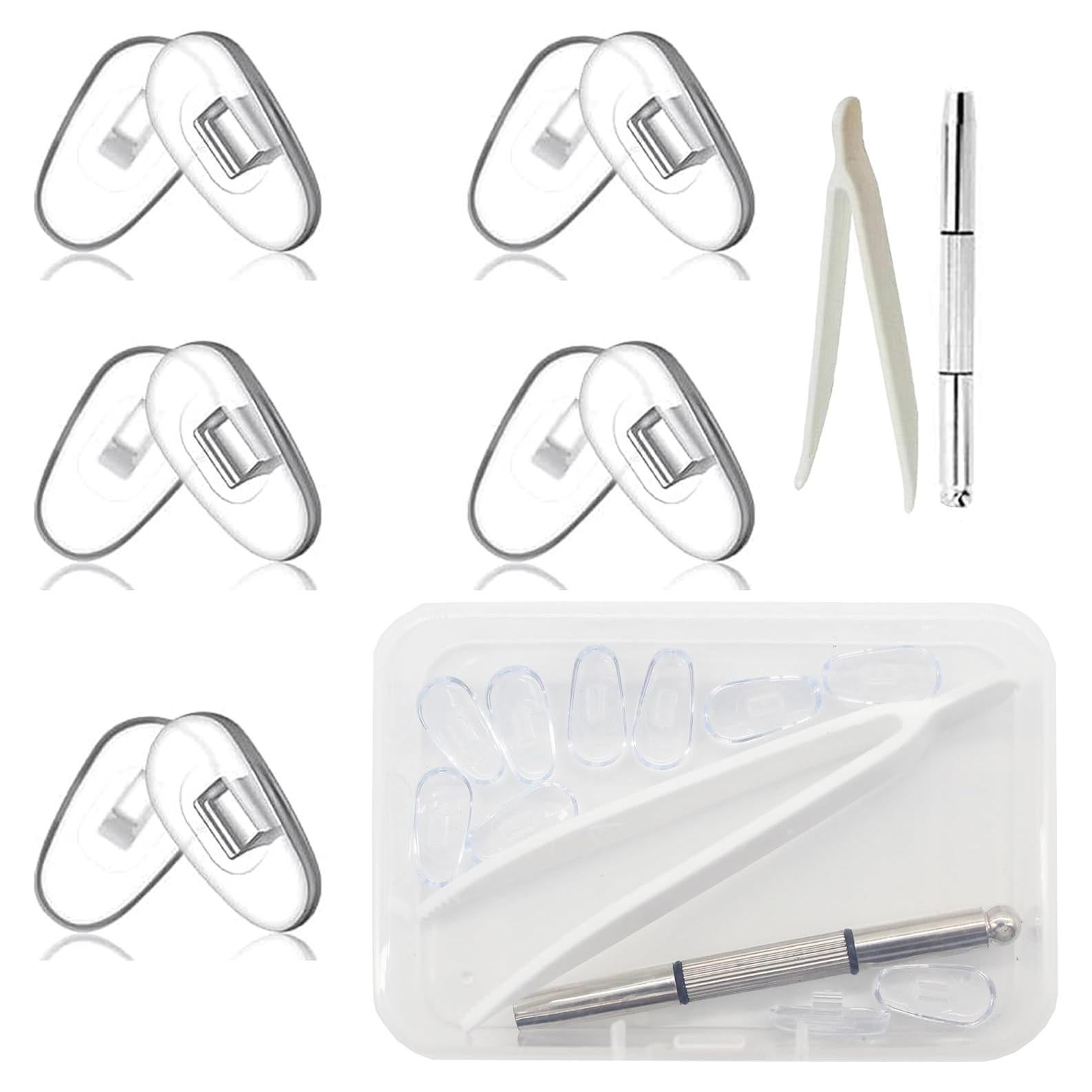 Almohadillas para Nariz de Gafas Mingbuy 16 Piezas Antideslizantes