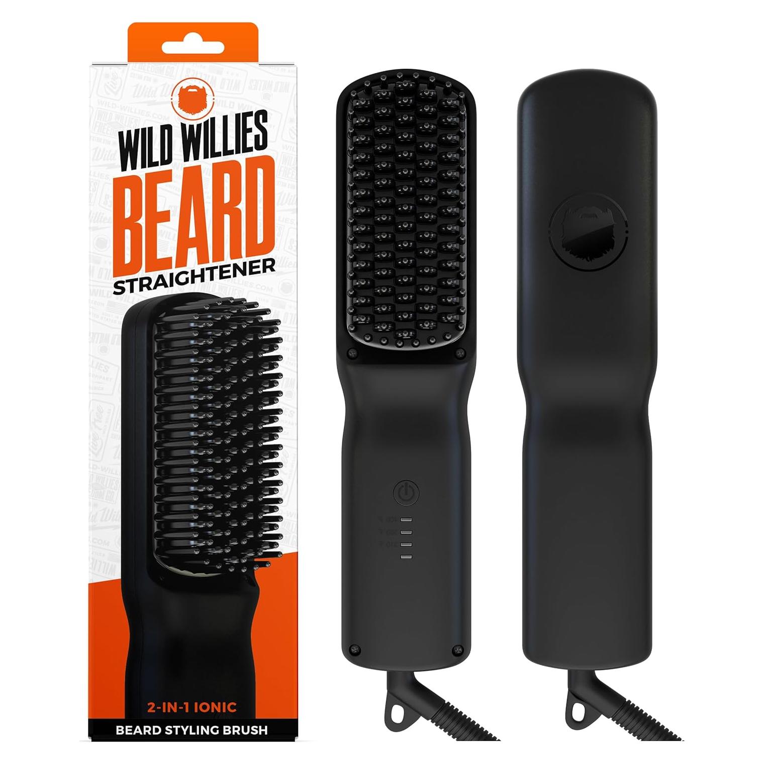 Alisador de Barba Wild Willies - Peine Caliente 3 Temperaturas