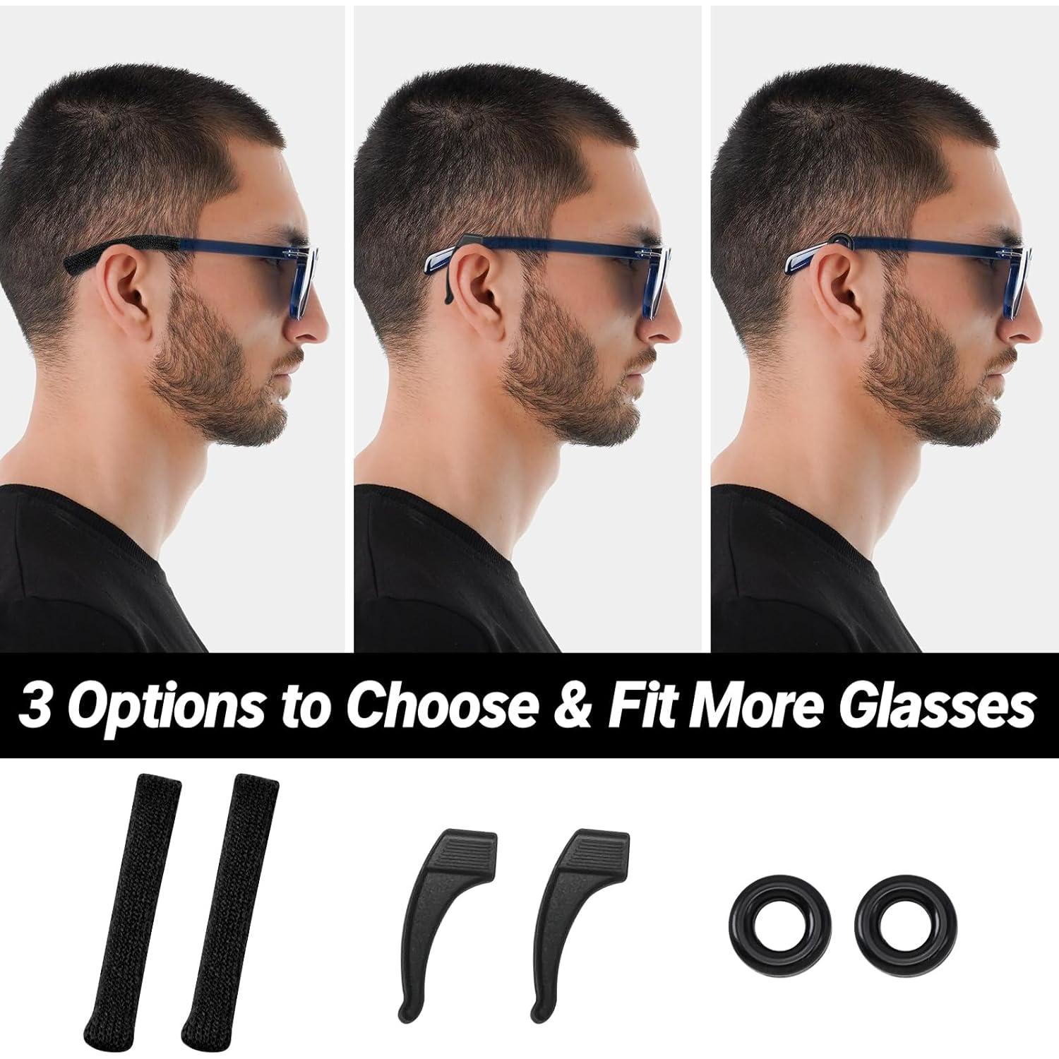 Cojines de Oído para Gafas MUIIGOOD Algodón Suave 5 Pares