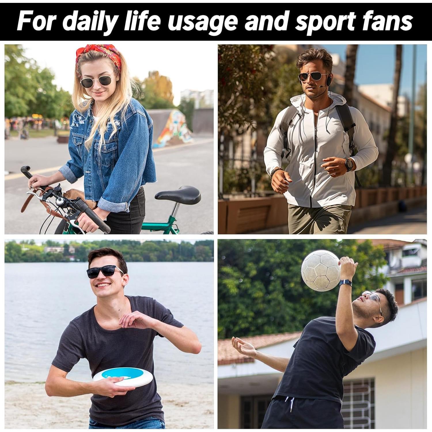 Cojines de Oído para Gafas MUIIGOOD Algodón Suave 5 Pares