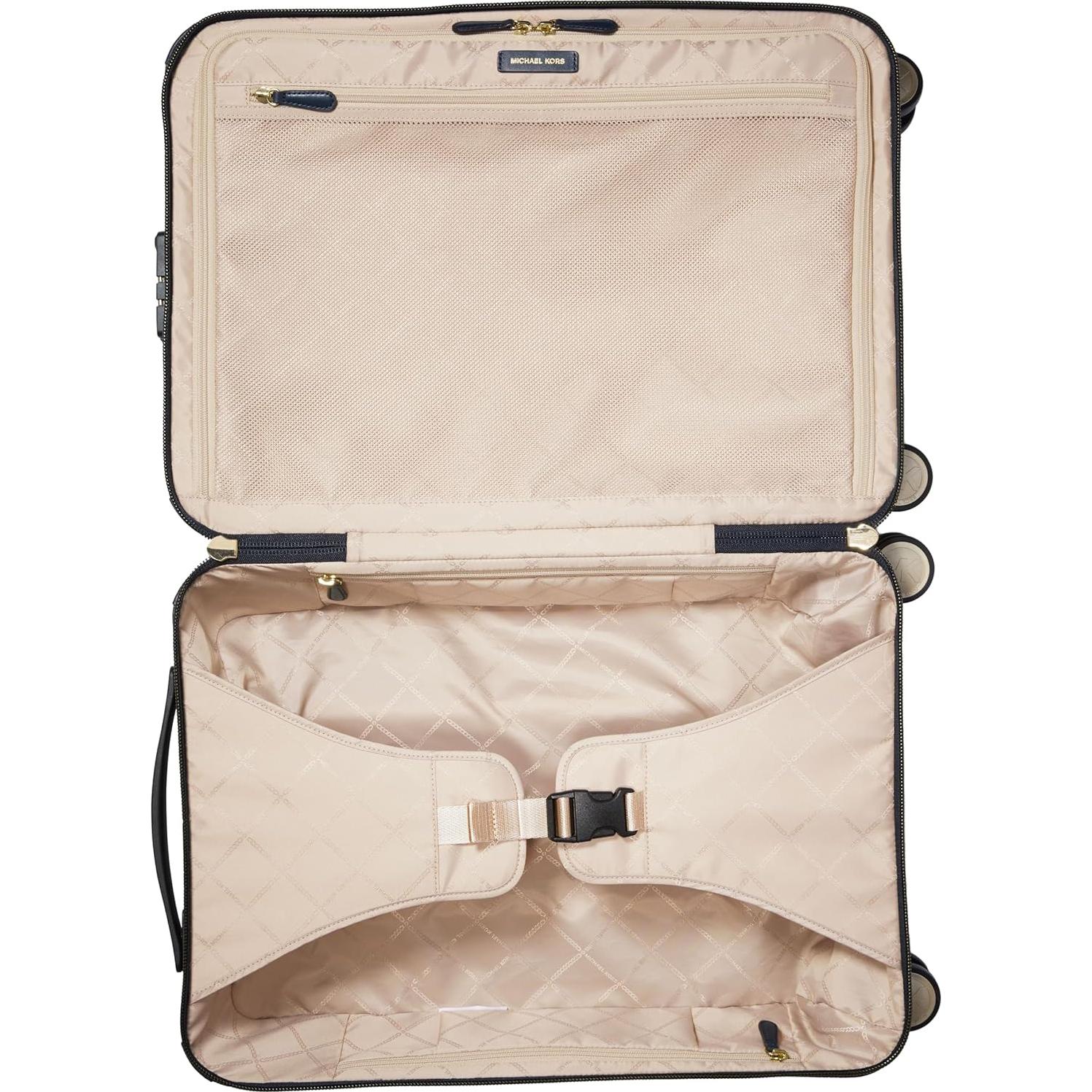 Maleta de Lona Michael Kors con Estampado de Logo 36.8x50.8x24.1cm