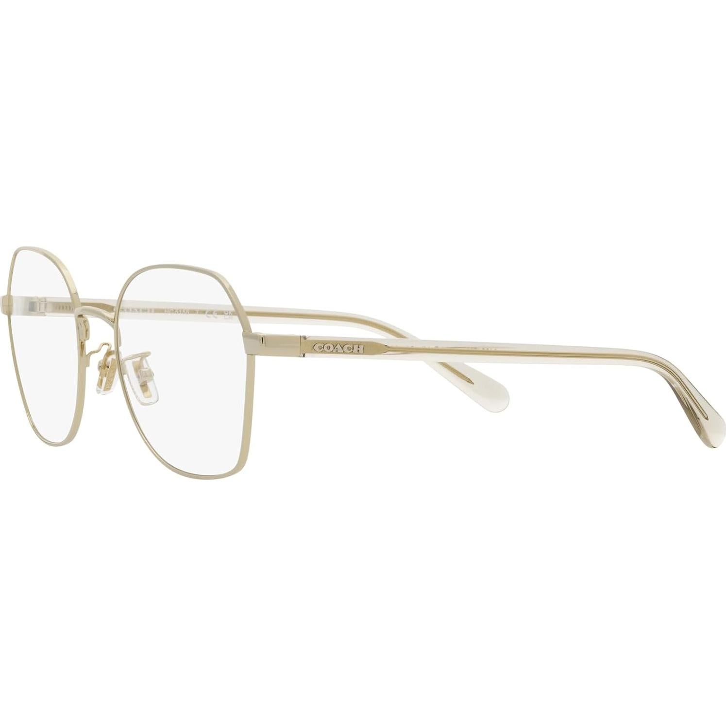 Montura Gafas Recetadas Coach HC5155 Hexagonal Dorado 54mm