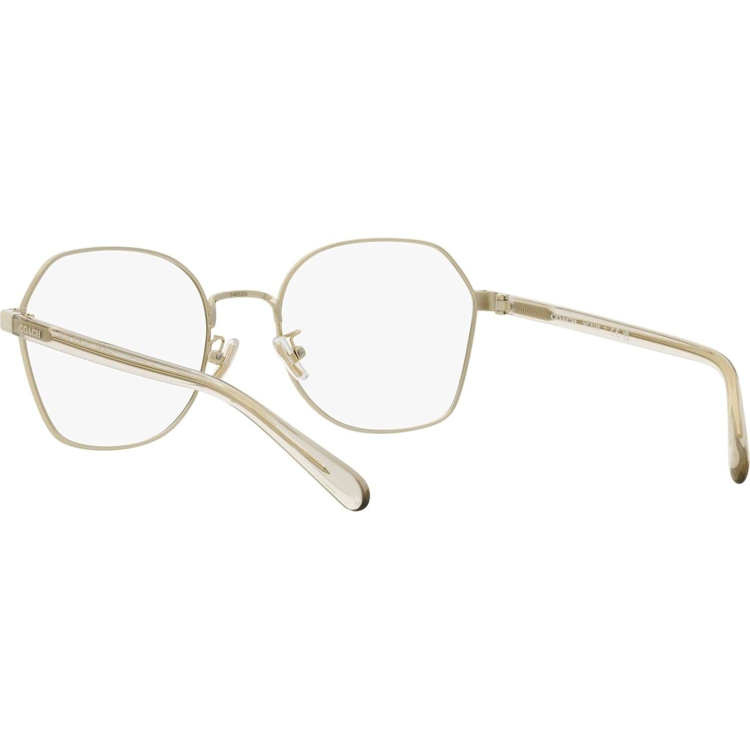 Montura Gafas Recetadas Coach HC5155 Hexagonal Dorado 54mm