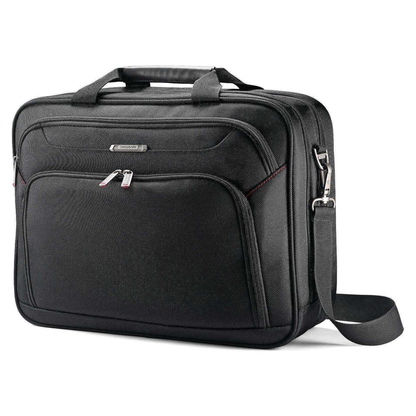 Maletín Tech Locker Samsonite Xenon 3.0 Negro Doble Gusset