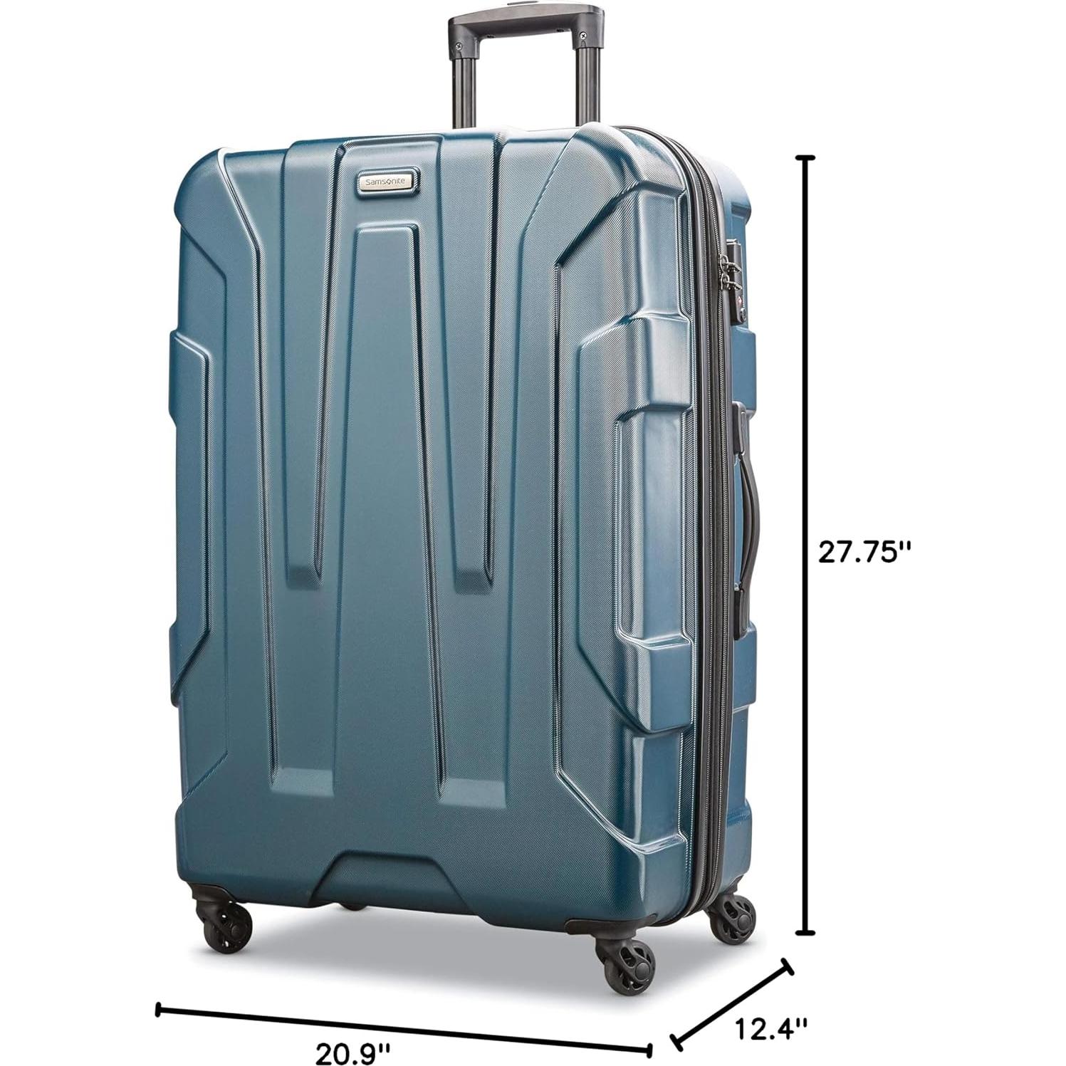 Maleta Dura Expandible Samsonite Centric 28" Verde Azulado