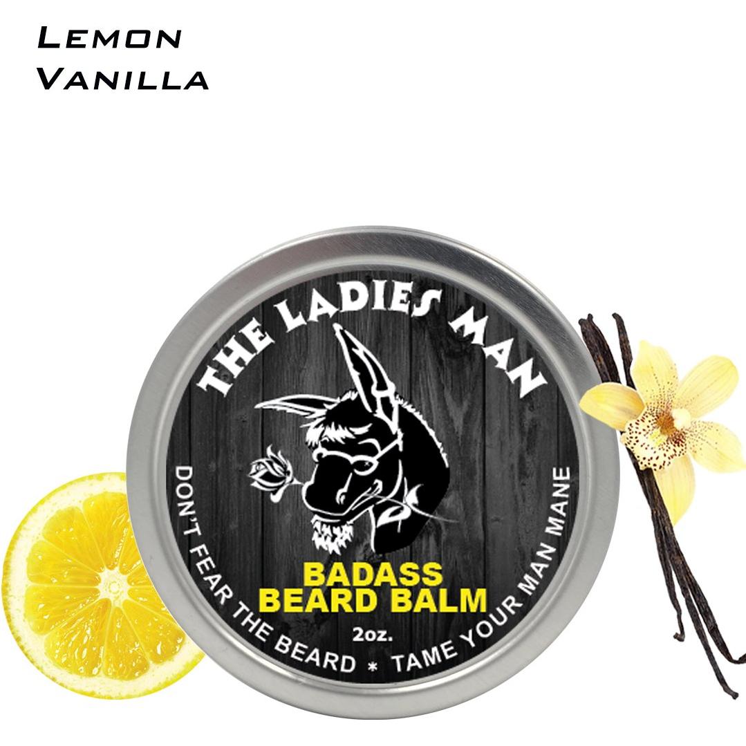 Bálsamo para Barba Badass Beard Care 56.7g Aroma Limón-Vainilla