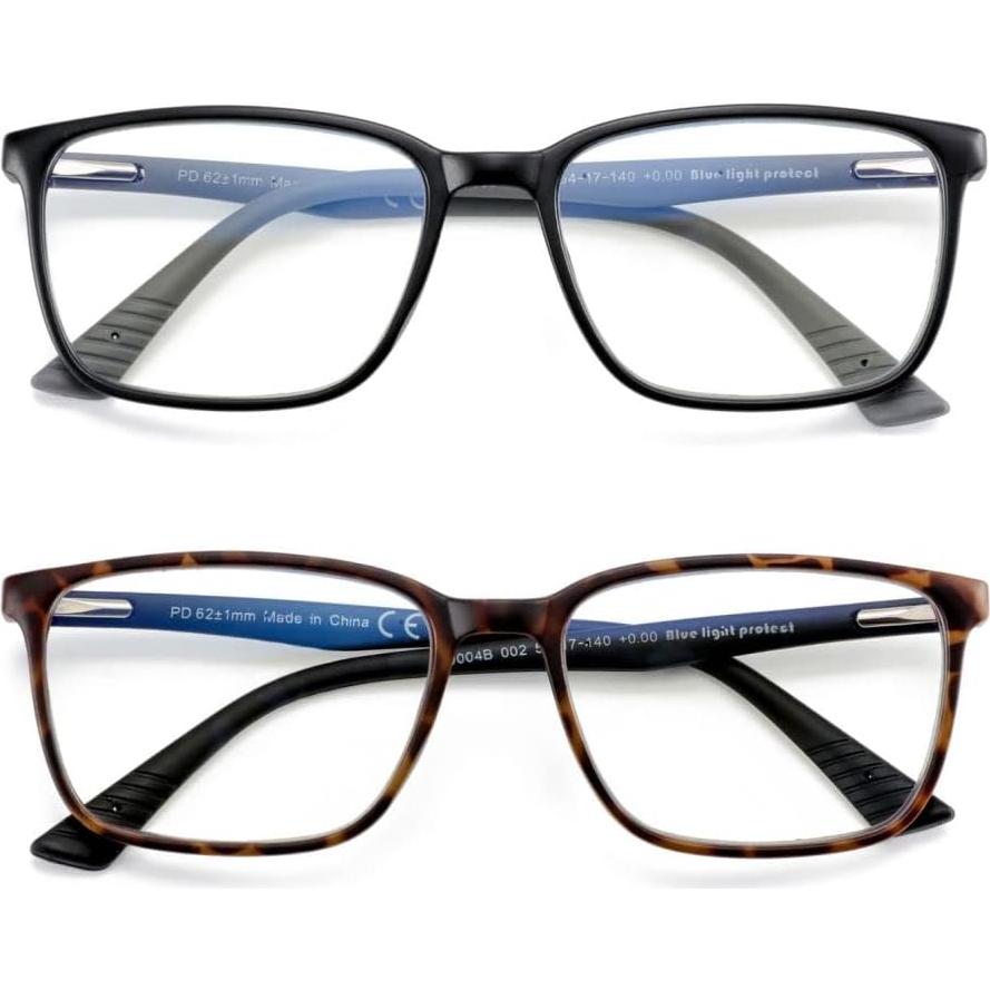 Gafas de lectura BLUEMOKY con luz azul y aumento +3.0