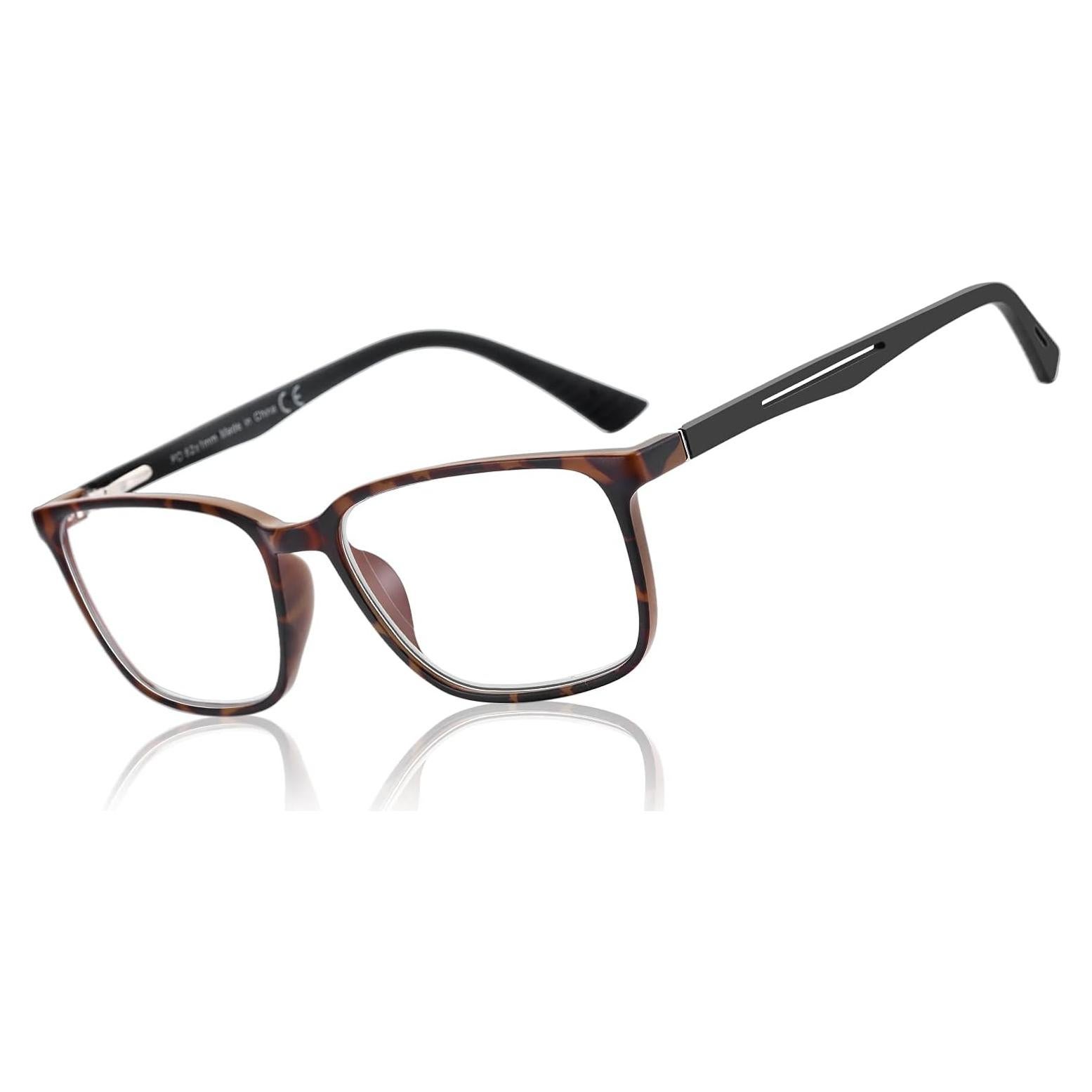 Gafas de lectura Bluemoky con luz azul para hombres