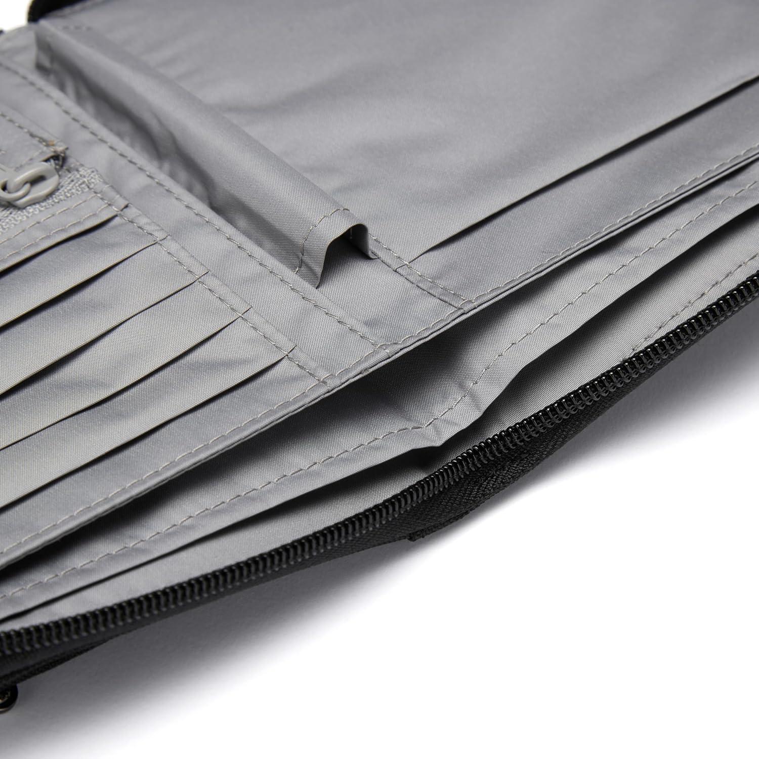 Organizador de Viaje Compacto Pacsafe RFIDsafe - Negro