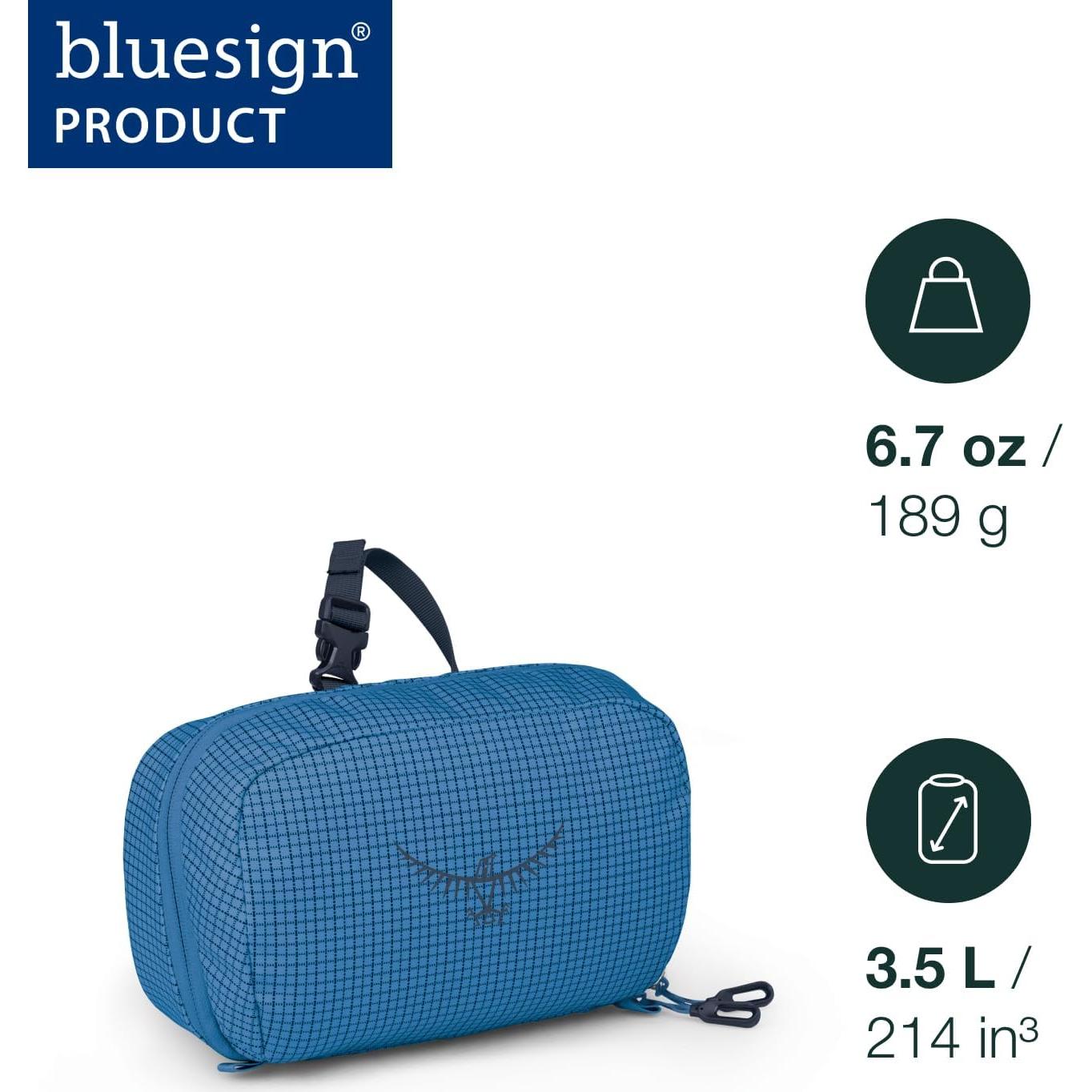 Kit de Aseo Osprey Transporter Negro 17x26cm