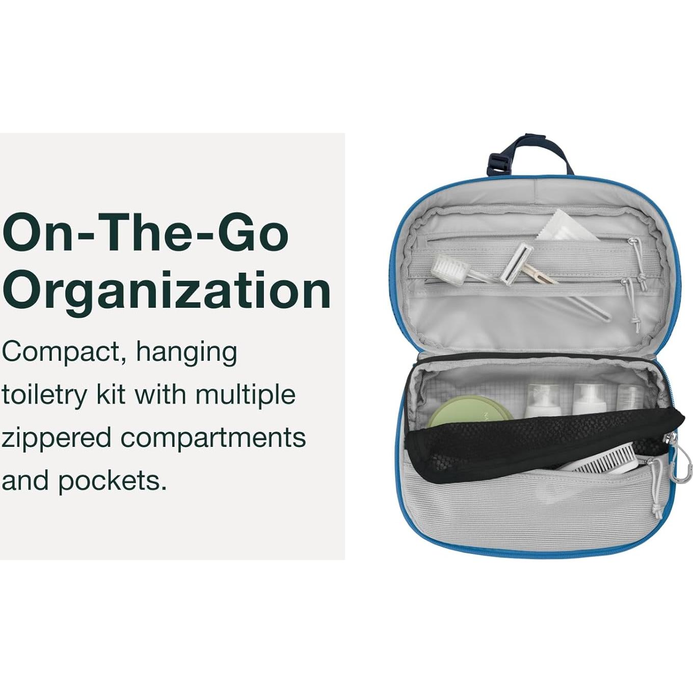 Kit de Aseo Osprey Transporter Negro 17x26cm