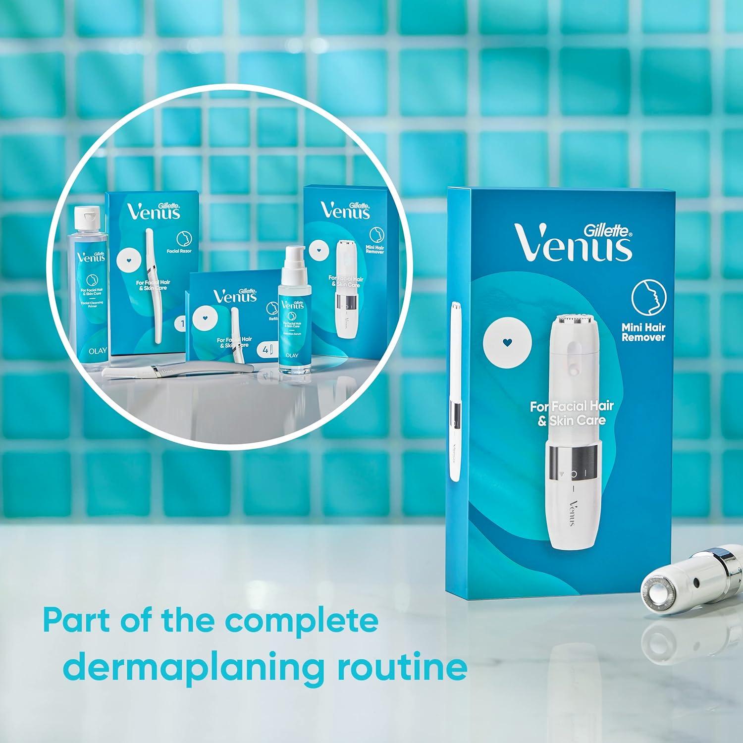 Gillette Venus Mini Afeitadora Facial Eléctrica Portátil