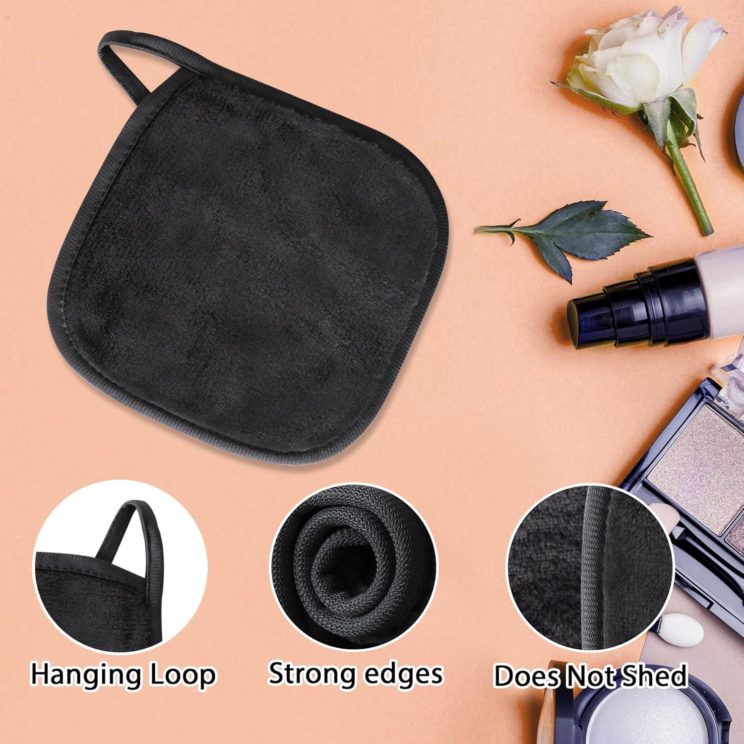 Paño Desmaquillante Natwag 12 Piezas Microfibra Gris