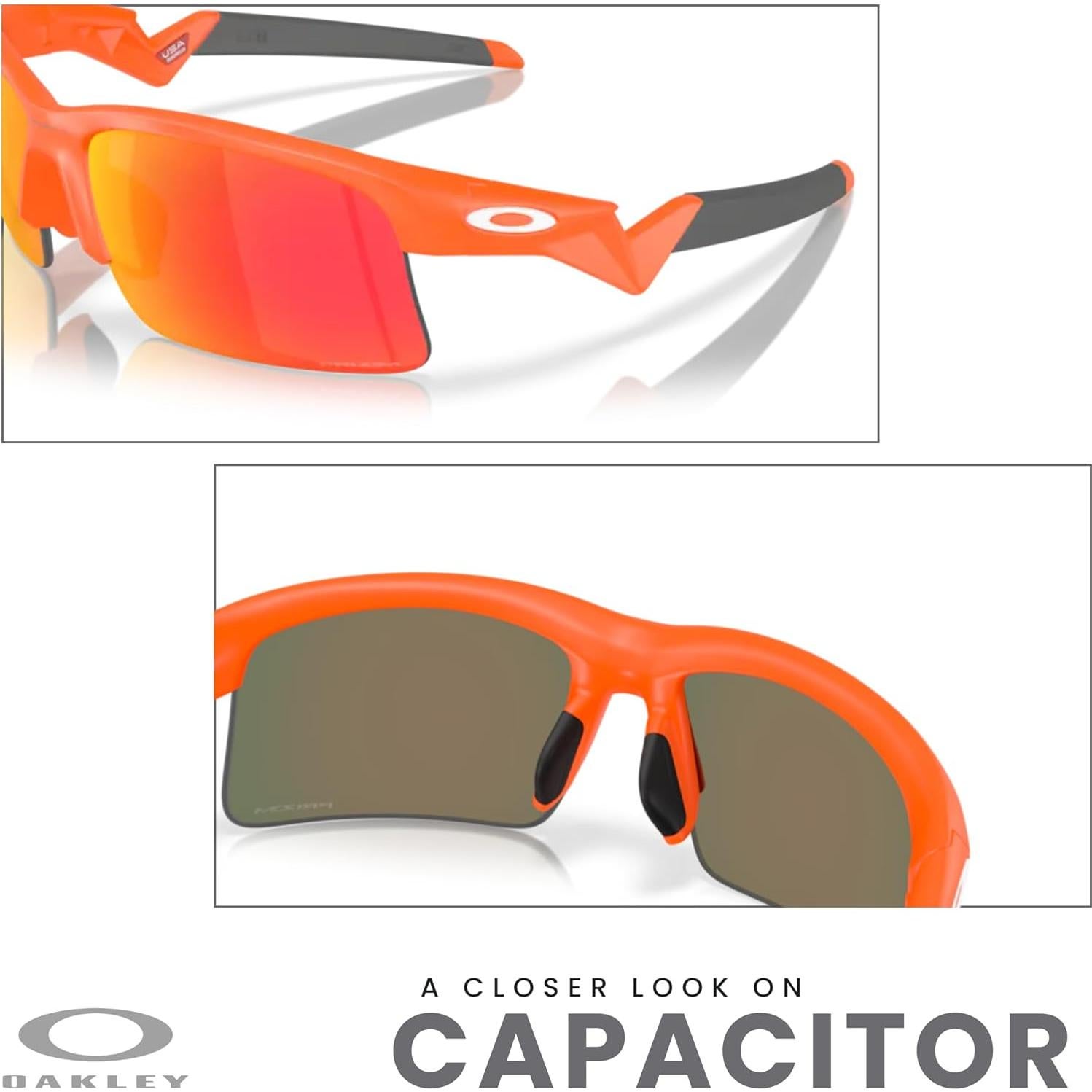Gafas de sol Junior Oakley OJ9013 Naranja Neón + Accesorios