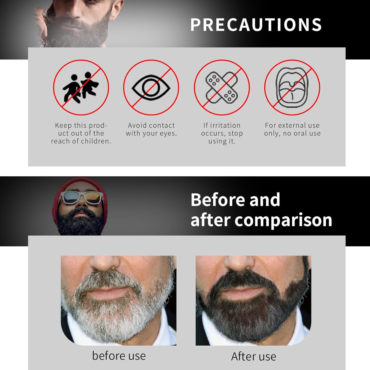 Champú para Barba SEVICH - Color Negro Natural 15ml