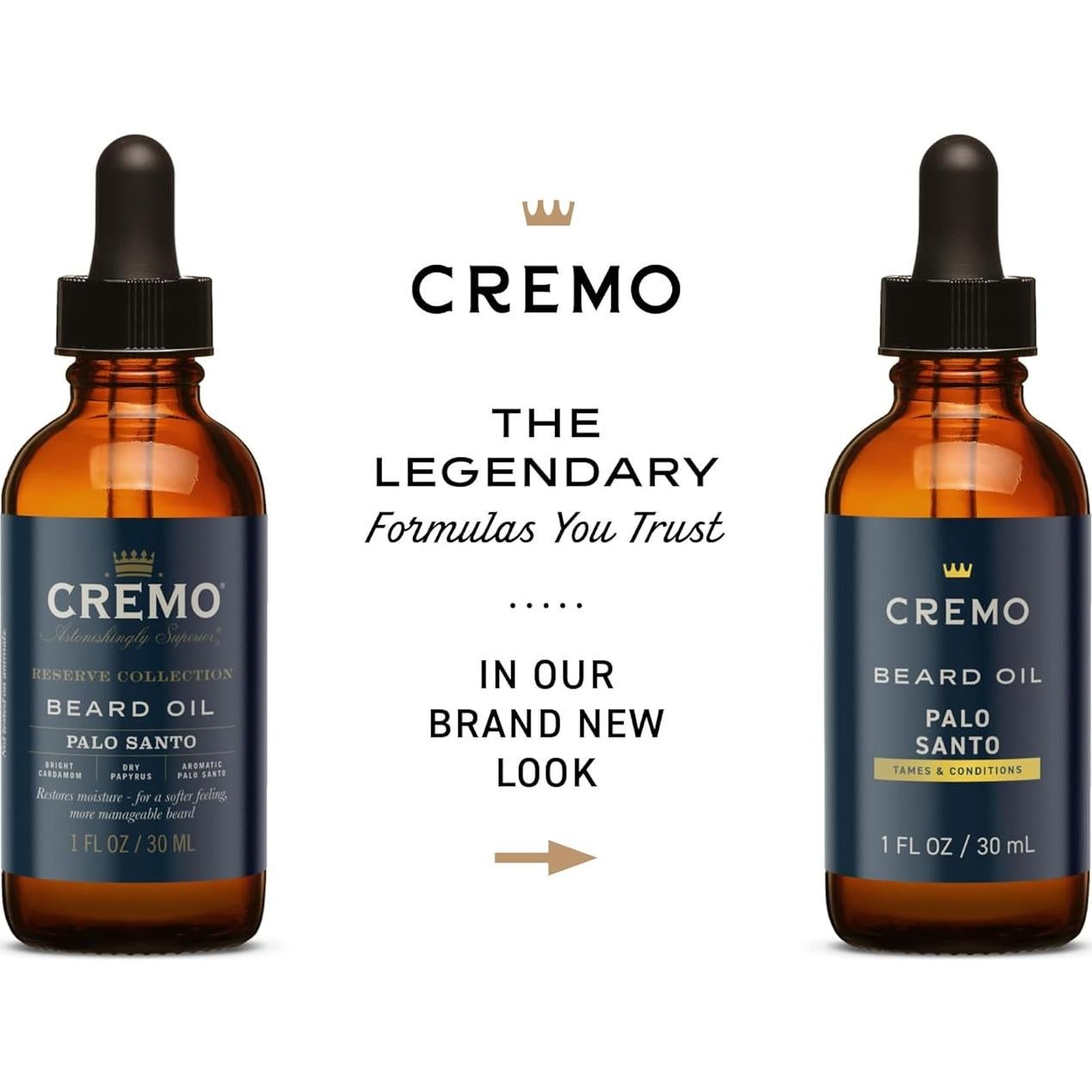 Aceite para Barba Cremo Palo Santo 30 ml Suaviza e Hidrata