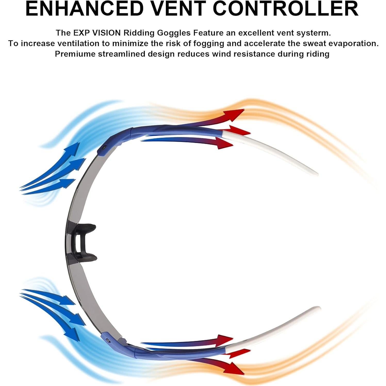 Gafas de Ciclismo Polarizadas TOP VISION EX9200 UV400