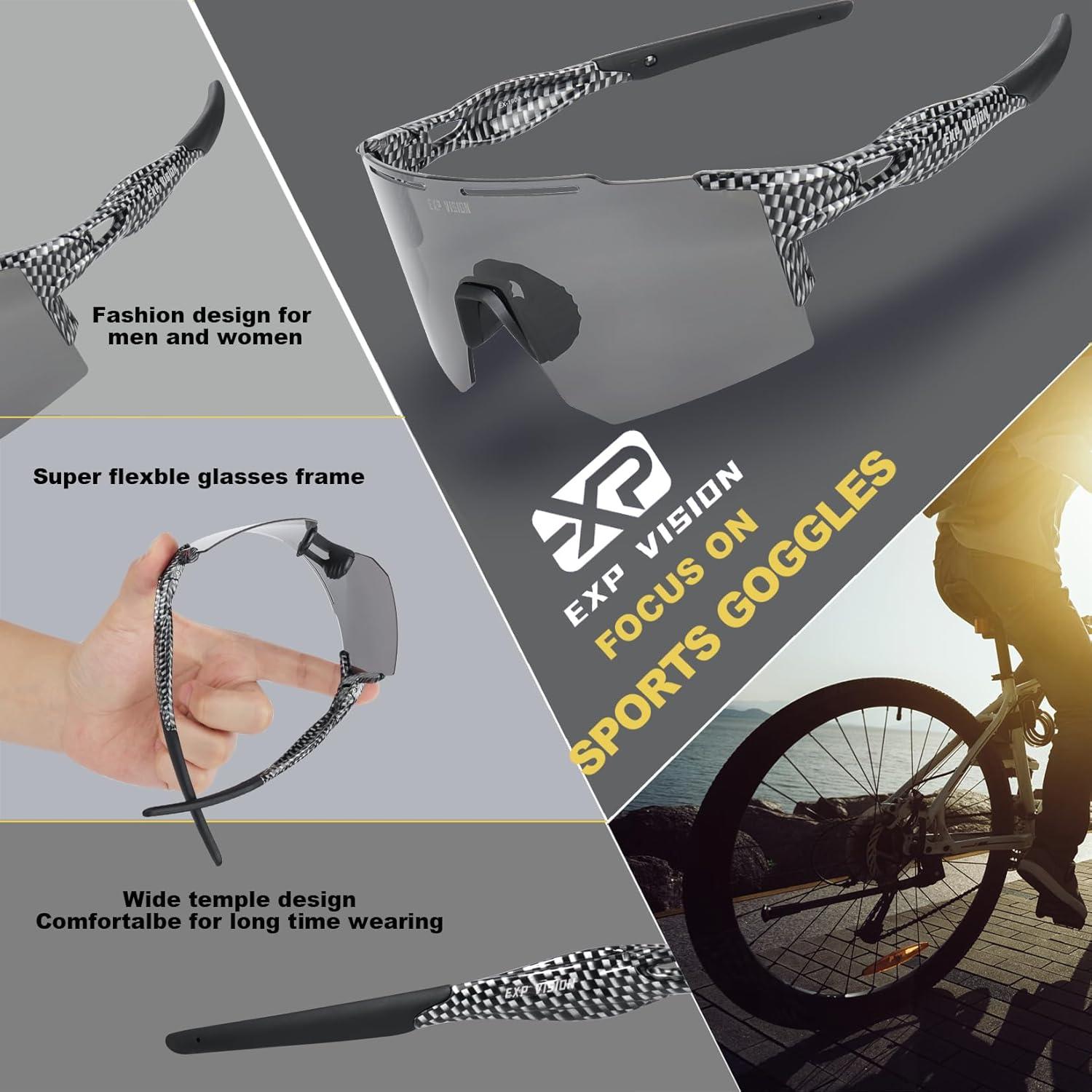 Gafas de Ciclismo Polarizadas TOP VISION EX9200 UV400