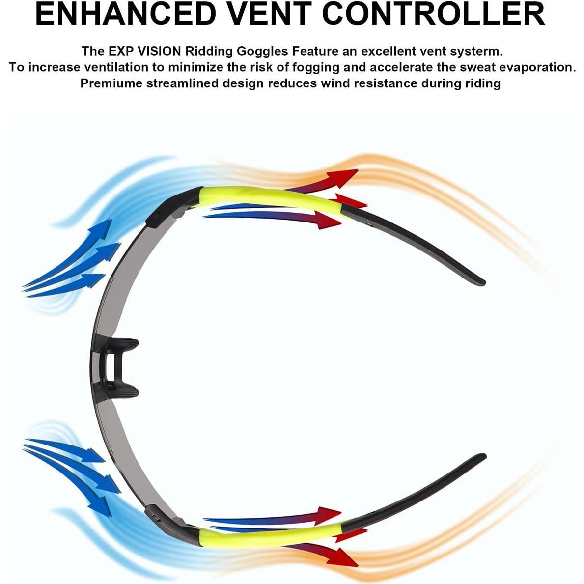 Gafas de Ciclismo Polarizadas TOP VISION EX9200 UV400
