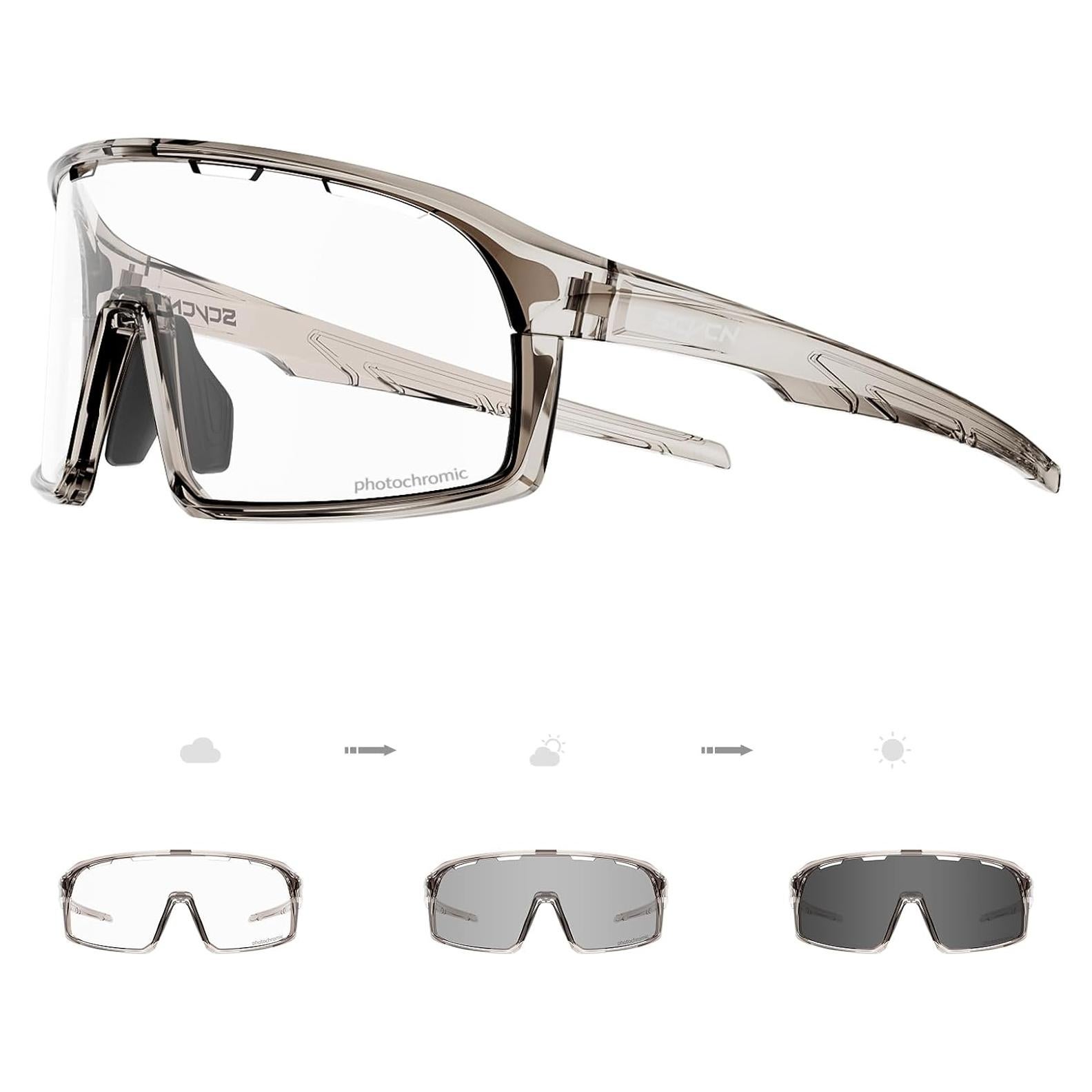 Gafas de Ciclismo SCVCN Fotoquímicas UV400 Ajustables