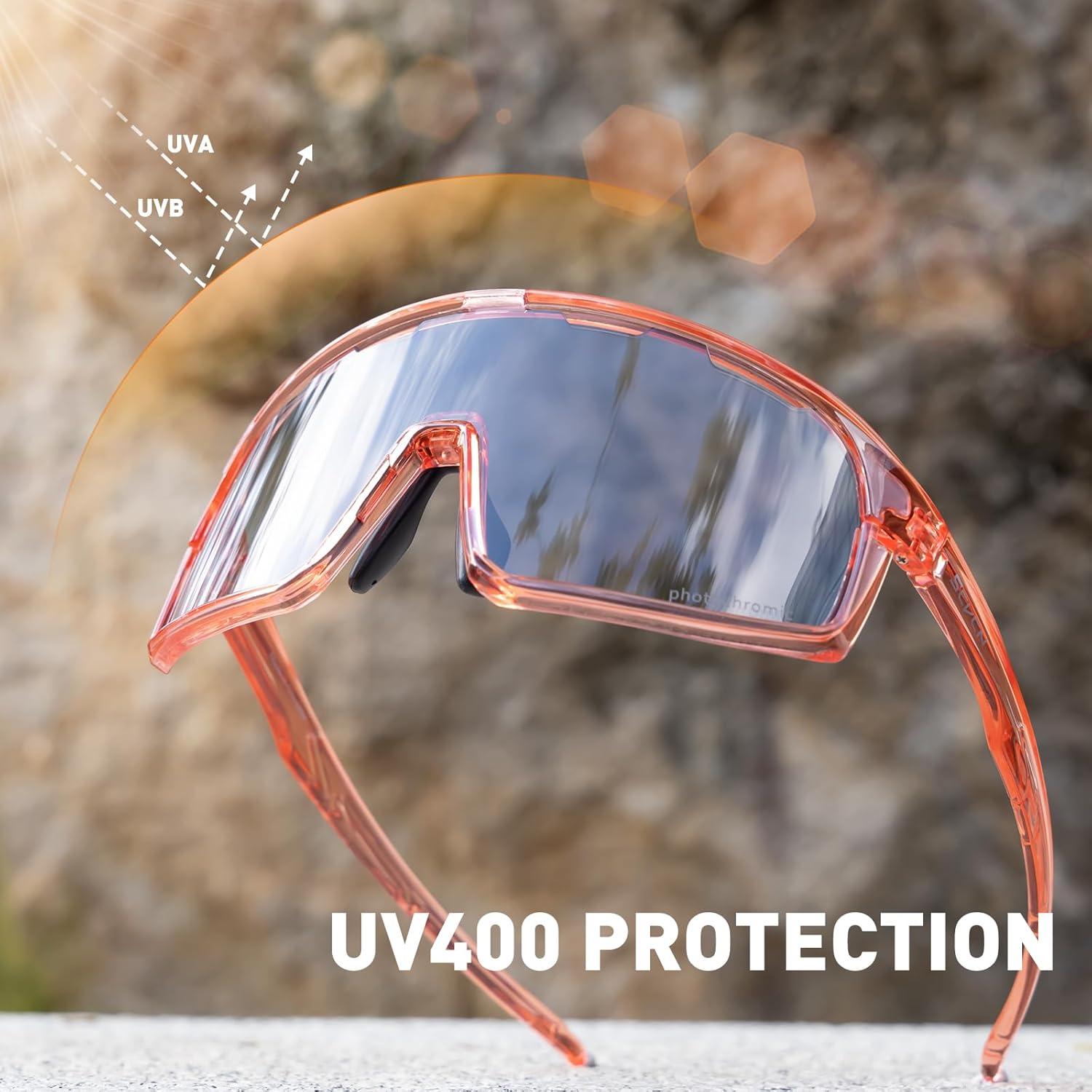 Gafas de Ciclismo SCVCN Fotoquímicas UV400 Ajustables