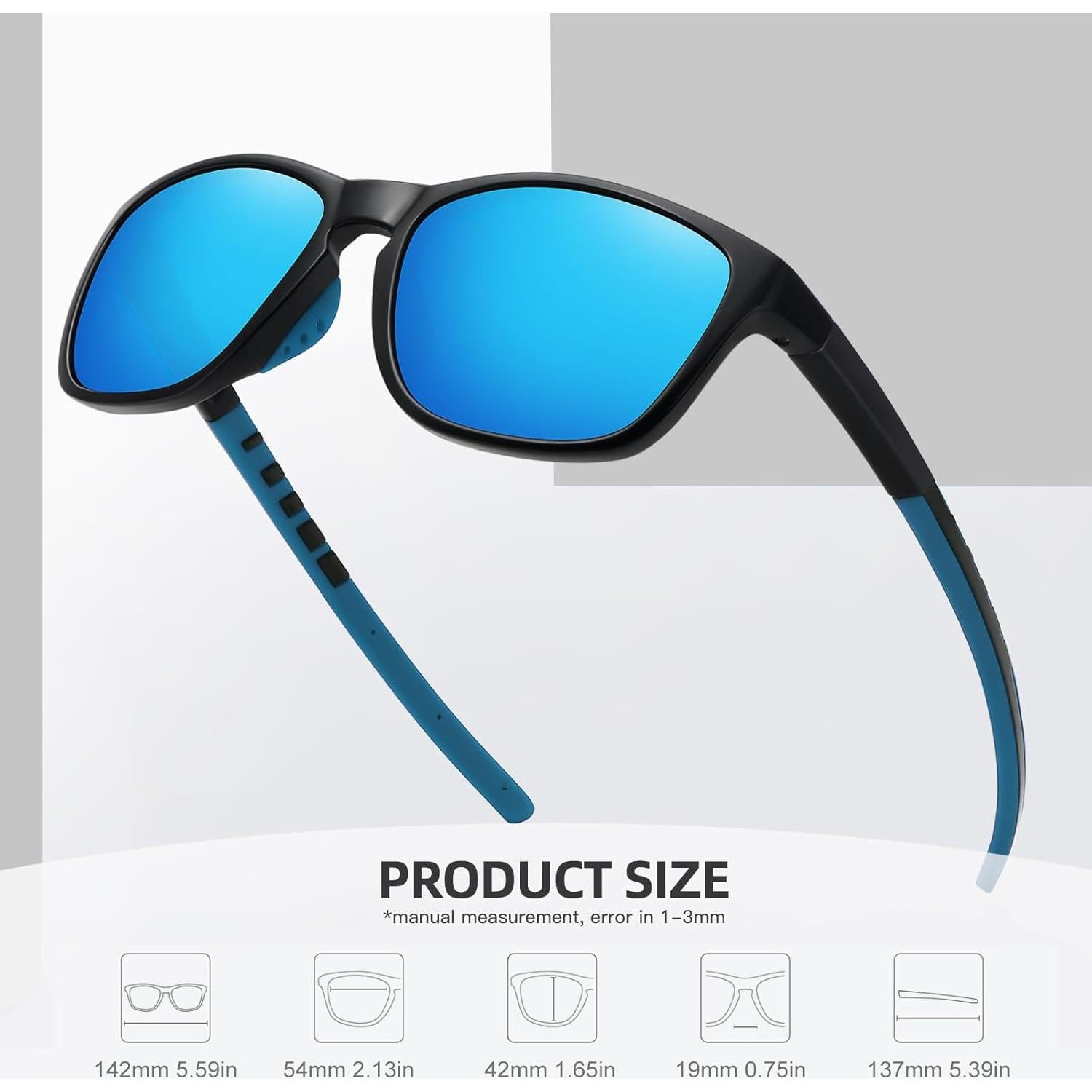 Gafas de sol deportivas MEETSUN polarizadas UV400 unisex