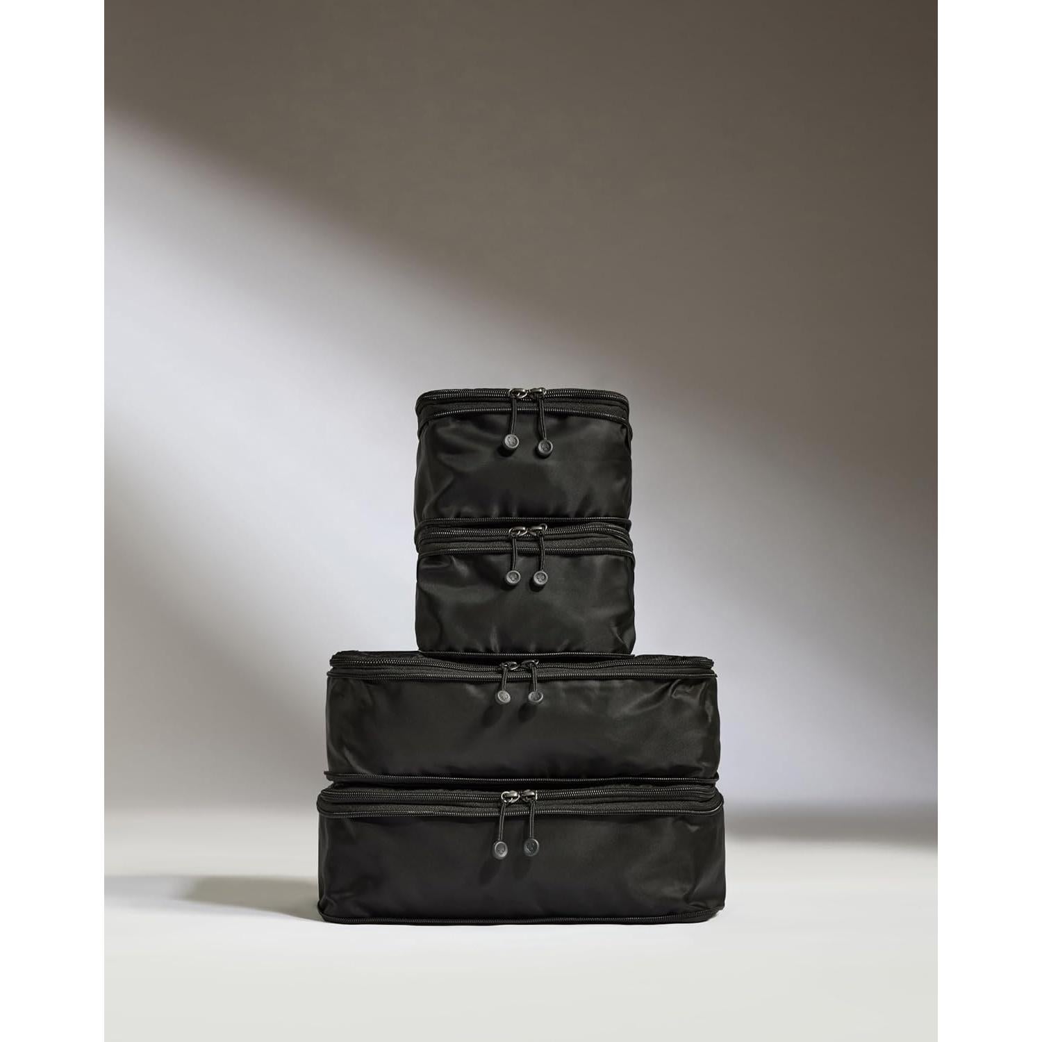 Cubos de Compresión Antler para Viajes Set de 4 Negro