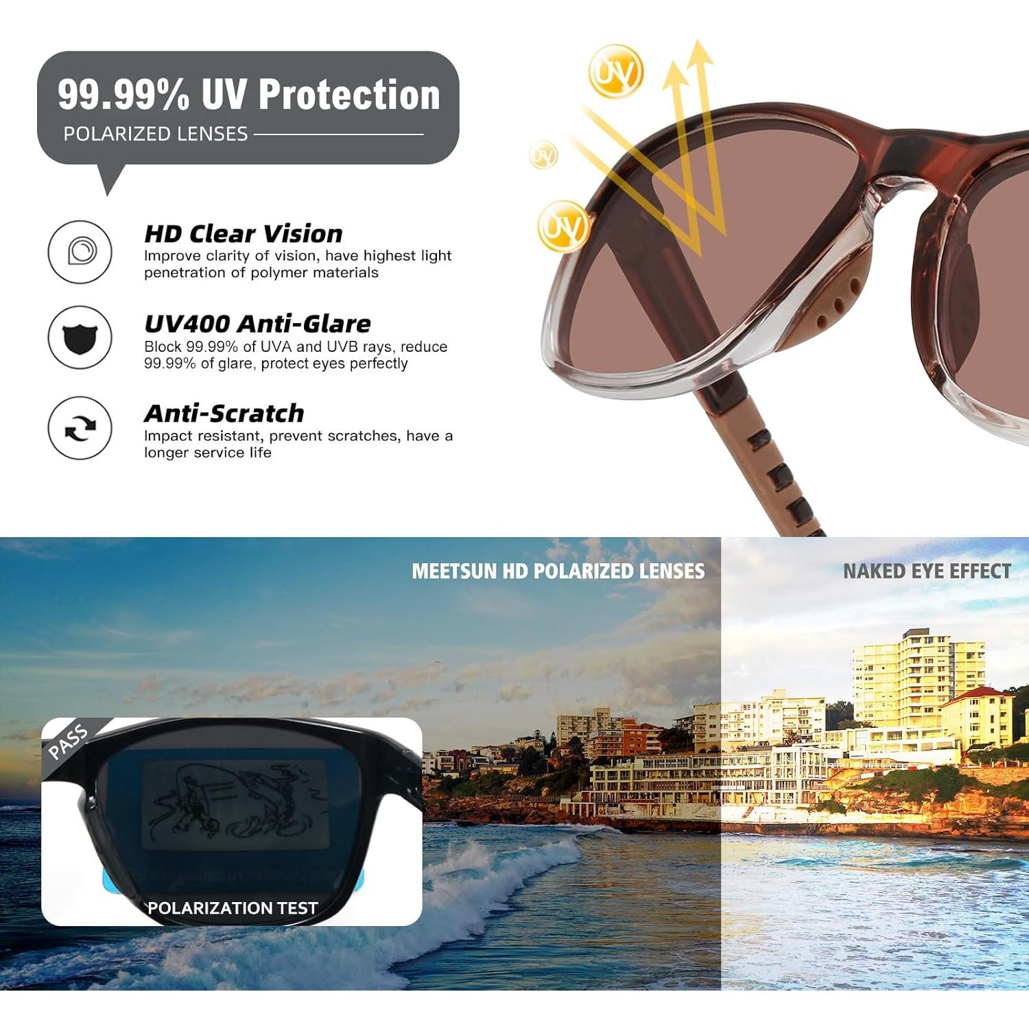 Gafas de sol deportivas MEETSUN UV400 para unisex