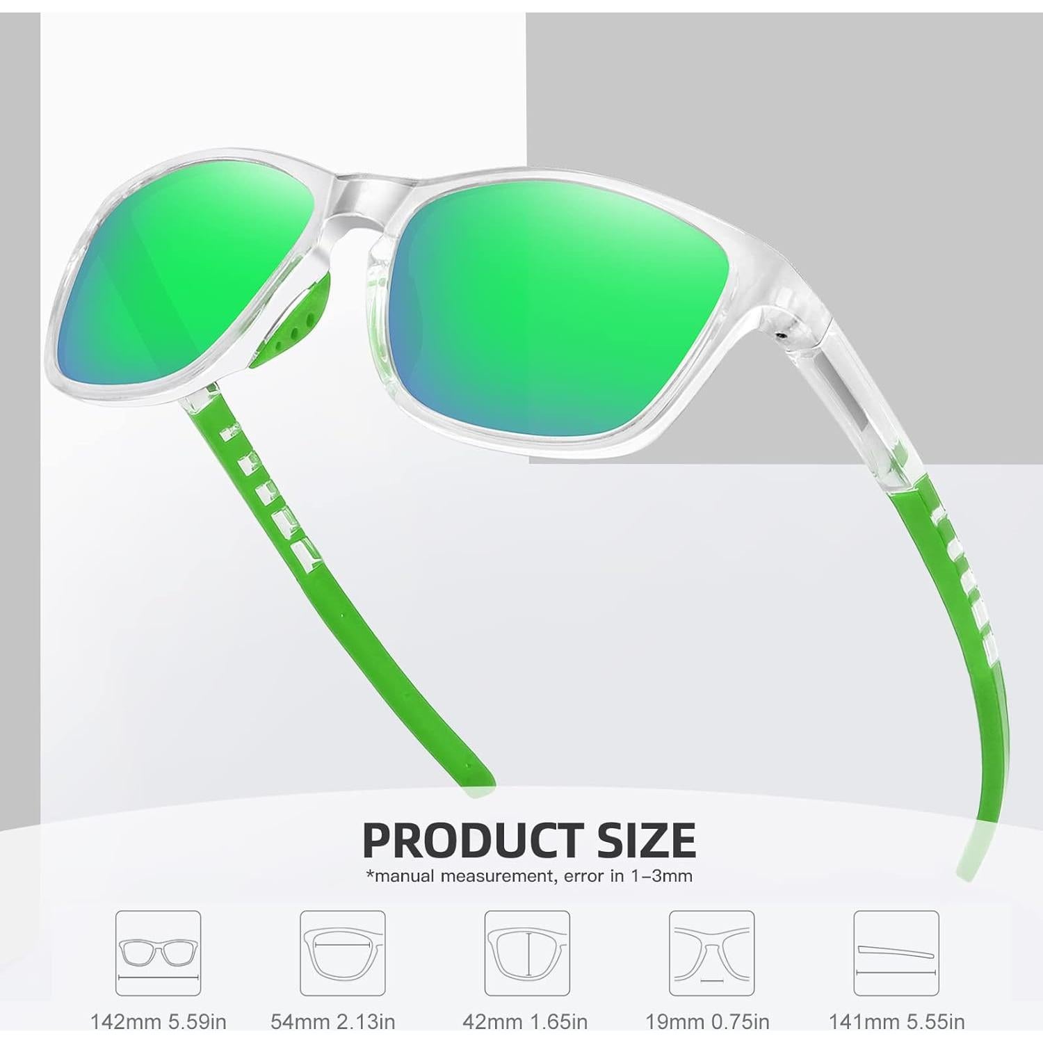 Gafas de sol deportivas MEETSUN polarizadas UV400 unisex